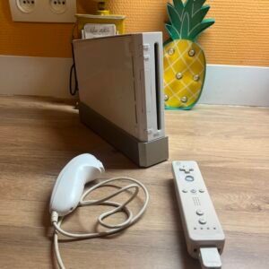Nintendo Wii - RVL 001 - Bon état - avec manette + nunchuk et tous les cables -