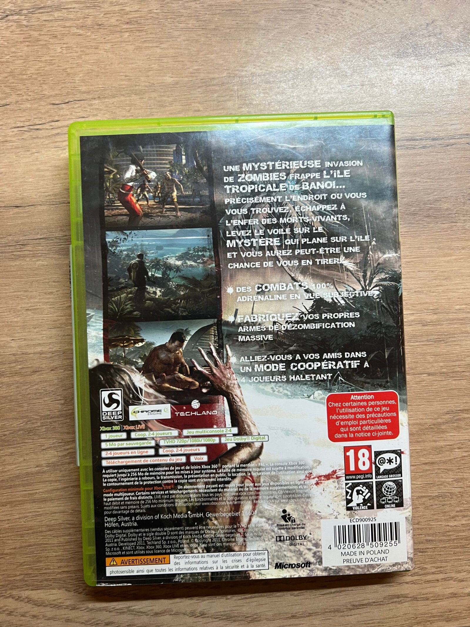 Dead Island (limited edition) - Xbox 360 - Bon état - Complet - Pal – Image 8