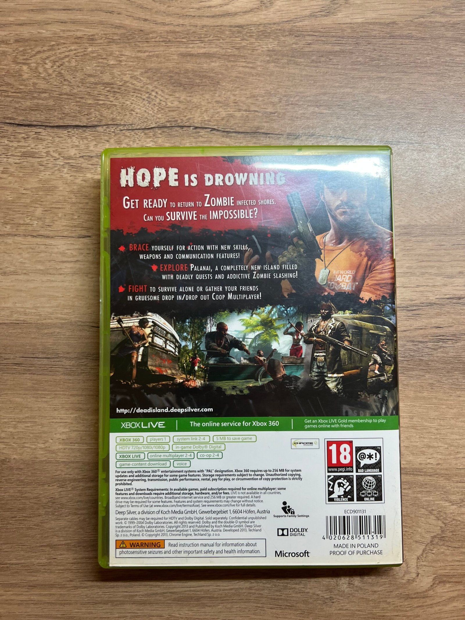 Dead Island Riptide - Xbox 360 - Bon état - Complet - PAL – Image 9