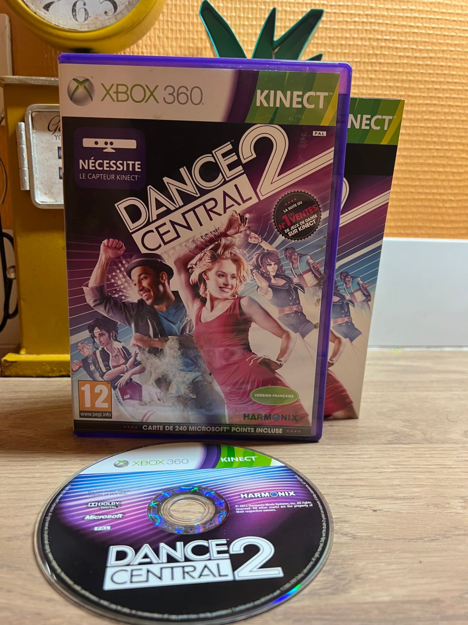 Dance Central 2 - Xbox 360 - Bon état - Complet - Pal