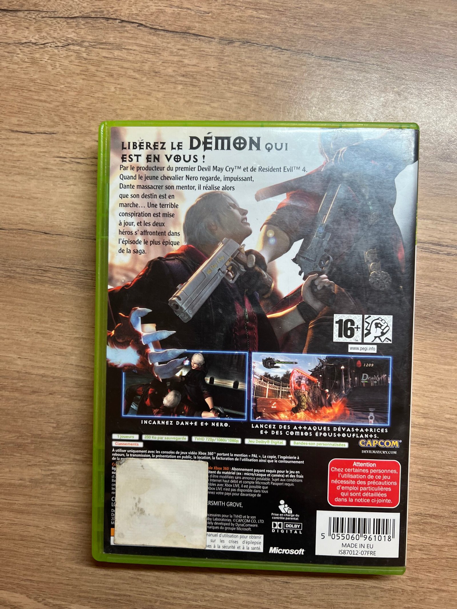 Devil May Cry 4 - Xbox 360 - PAL - Complet – Image 9