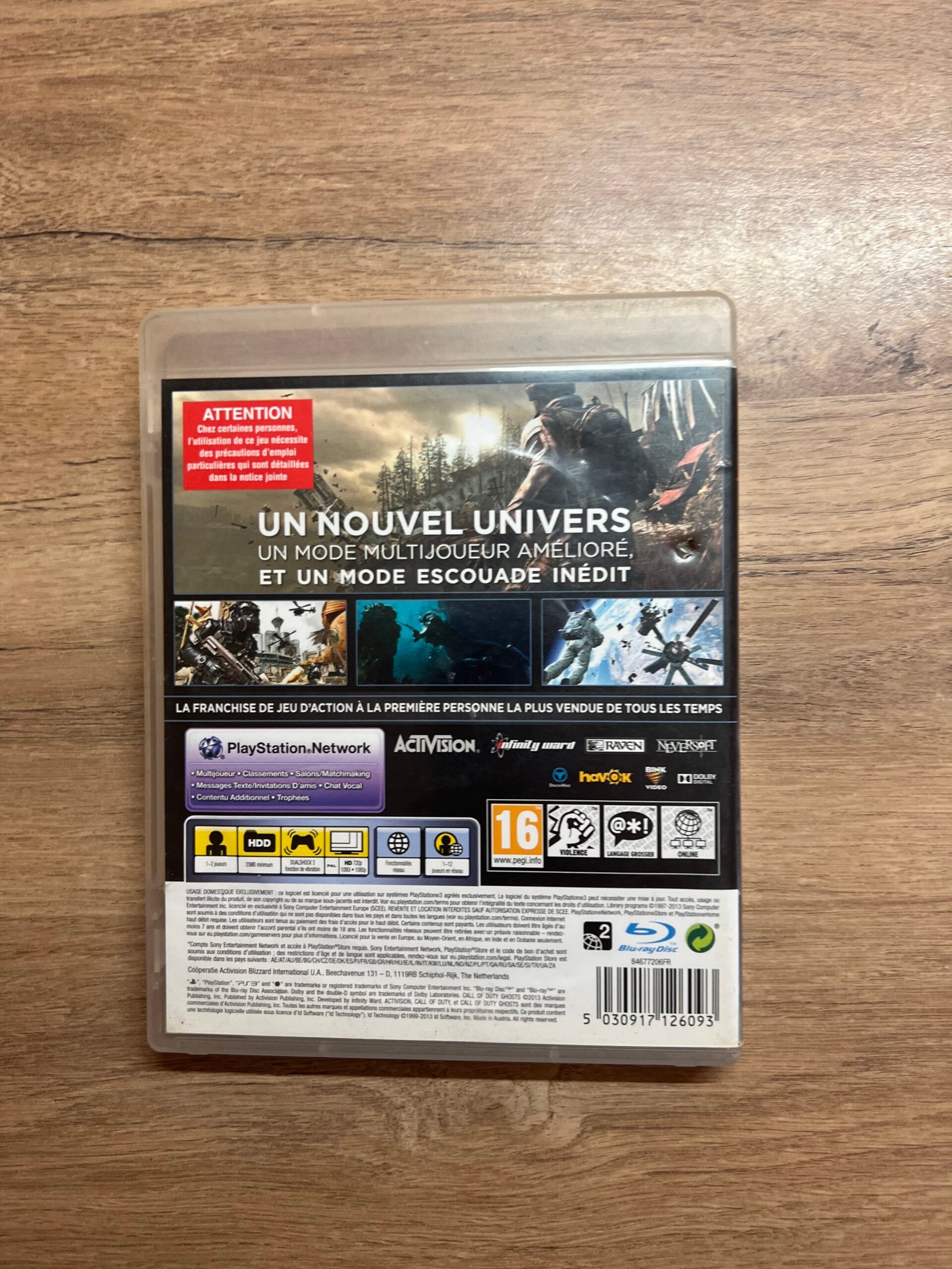 Call of Duty: Ghosts - PS3 - Bon état - PAL – Image 7