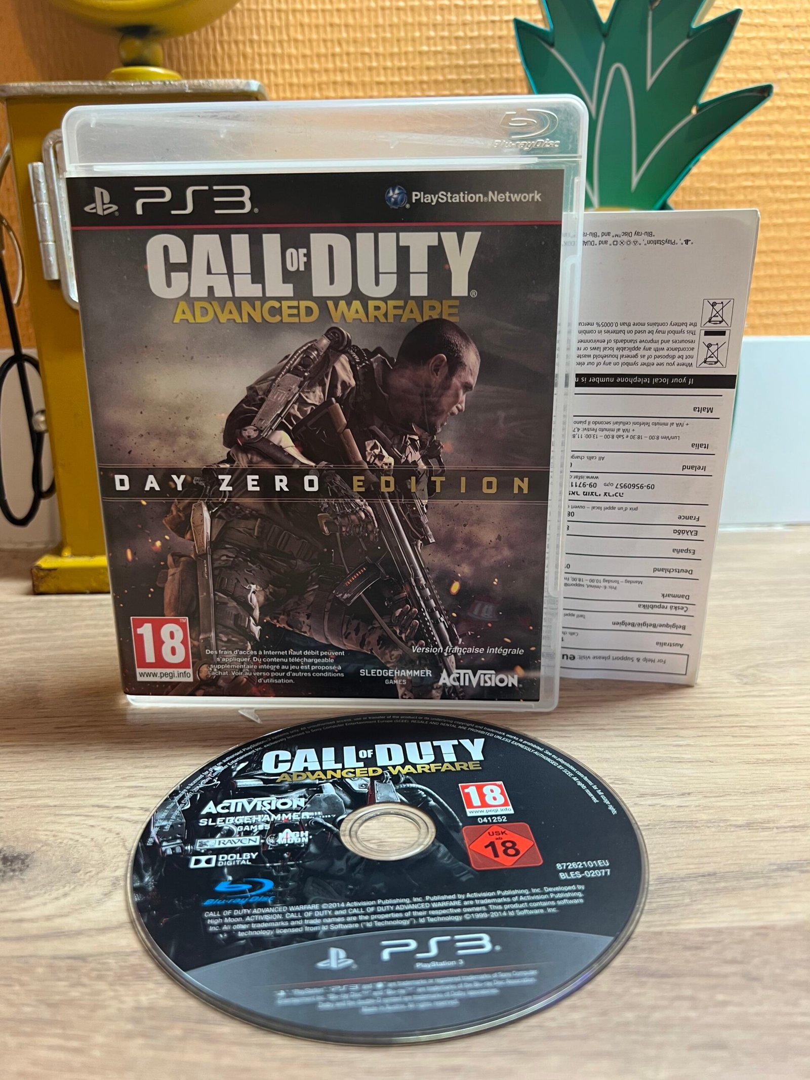 Call of Duty: Advanced Warfare - Day Zero Edition - PS3 - Bon état - pal