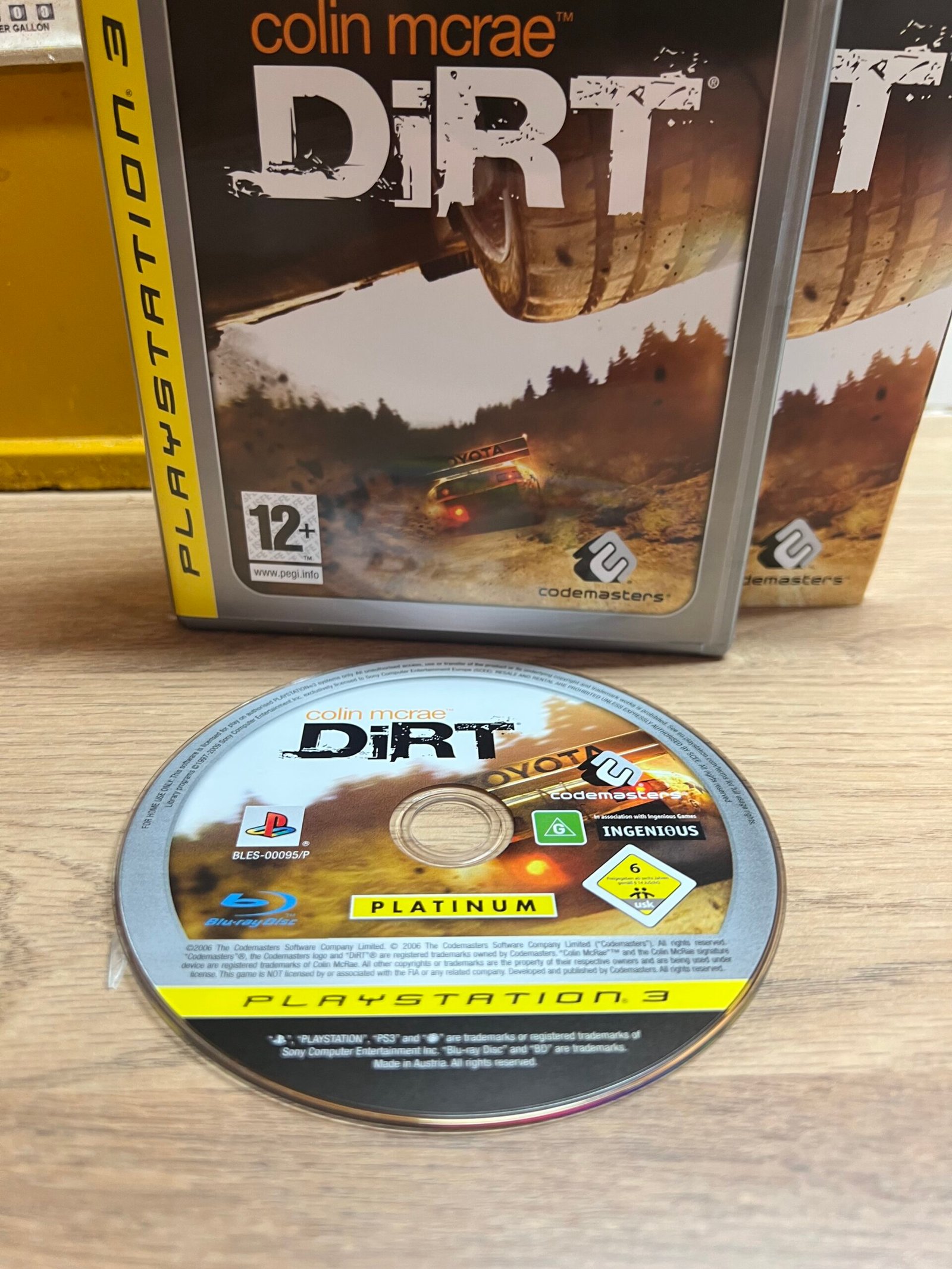 Colin Mcrae Dirt - PS3 - Bon état - Complet - Pal – Image 3
