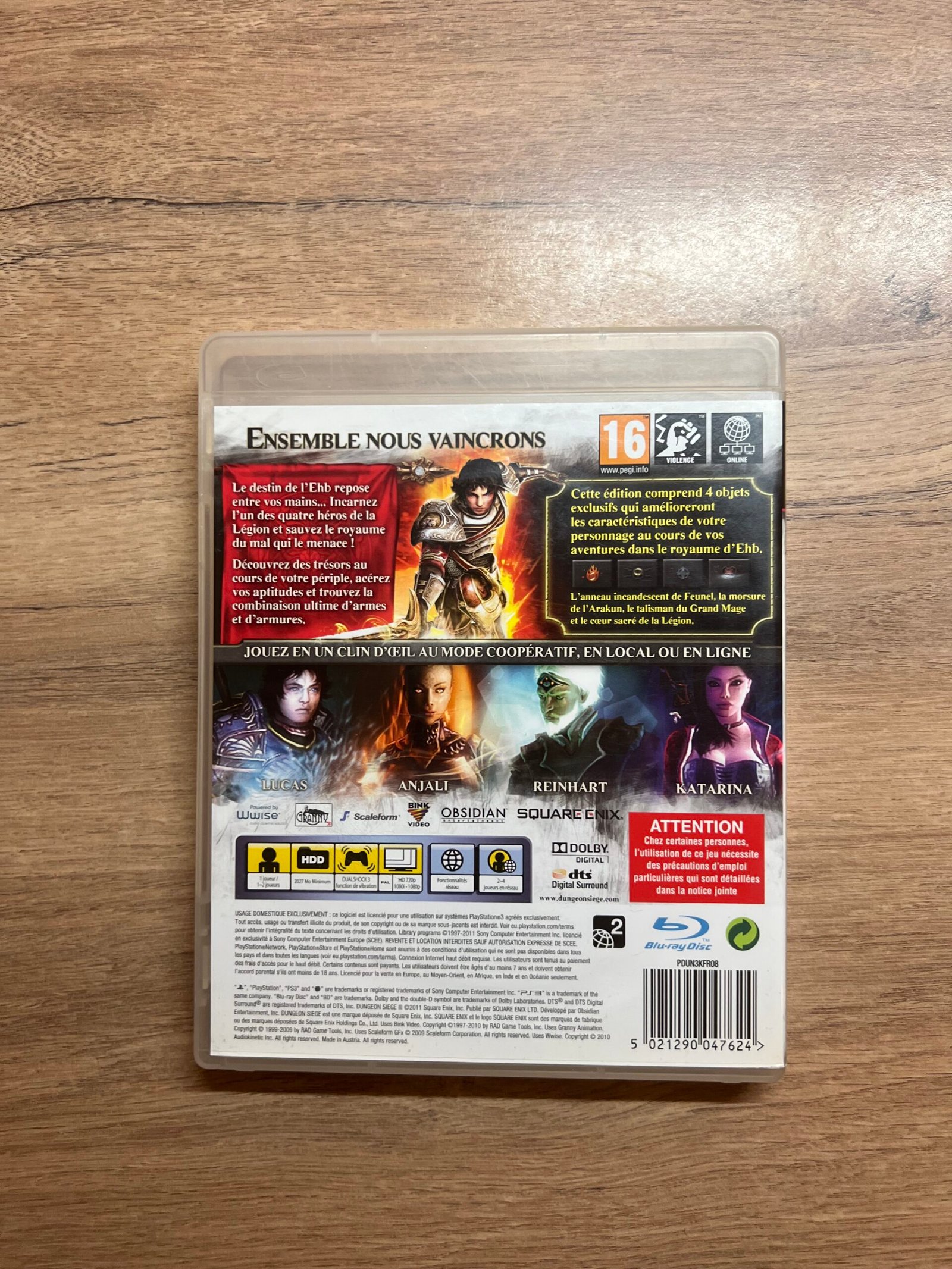 Dungeon Siege III - PS3 - Bon état - Complet - Pal – Image 8