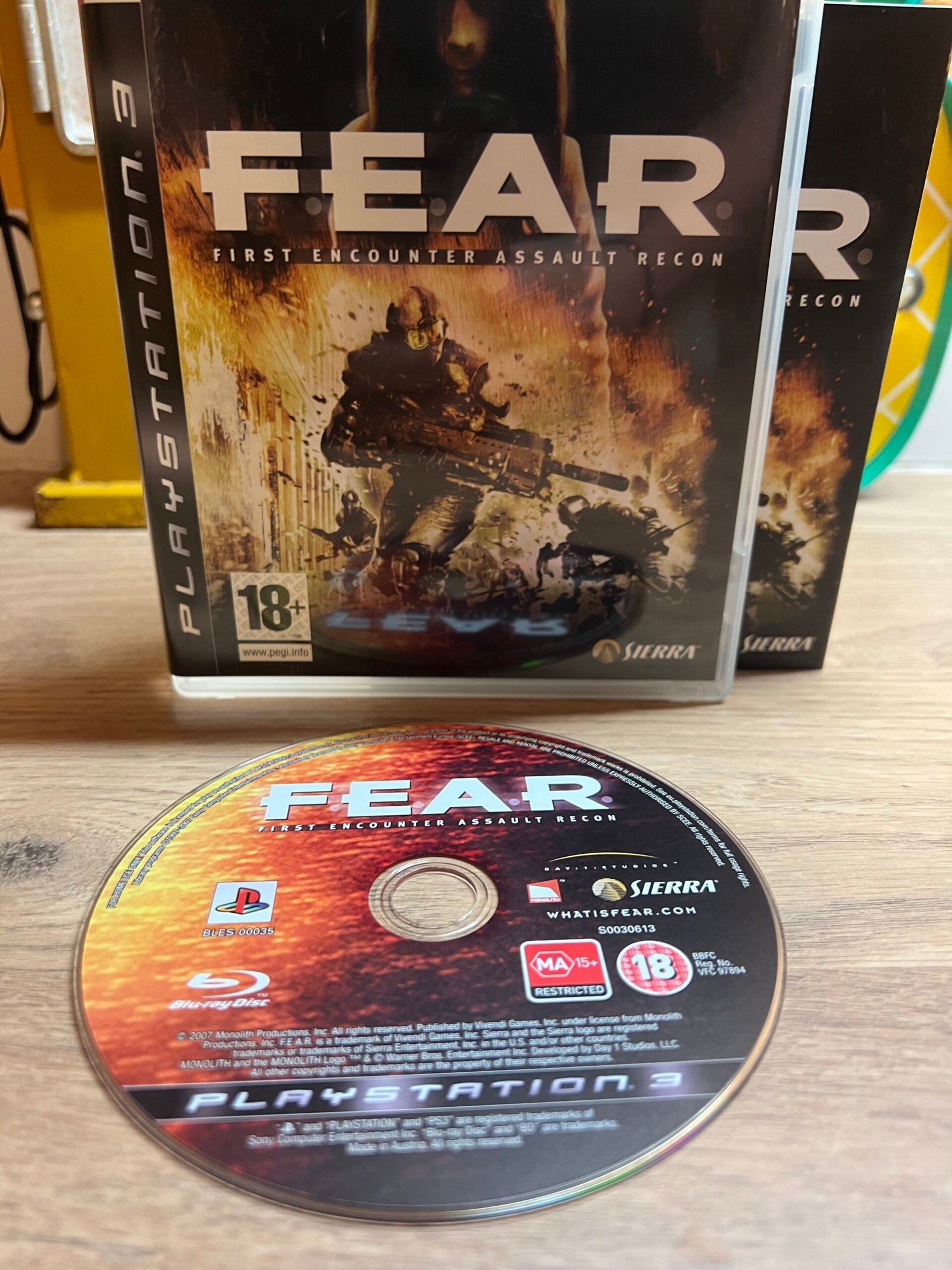 Fear - PS3 - Bon état - Complet - Pal – Image 3