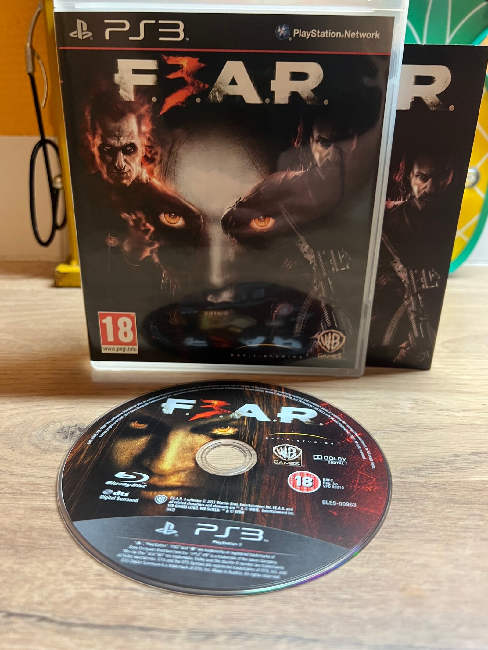 Fear 3 - PS3 - bon état - complet - pal
