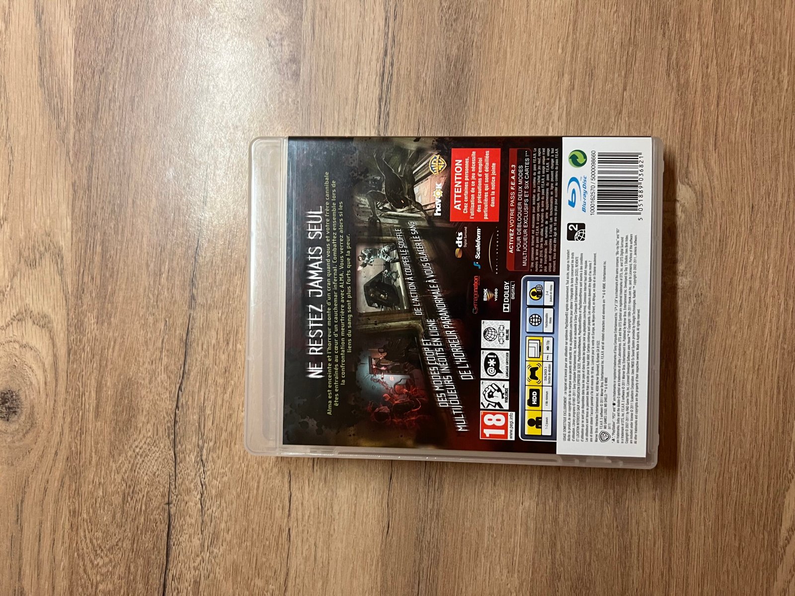 Fear 3 - PS3 - bon état - complet - pal – Image 7