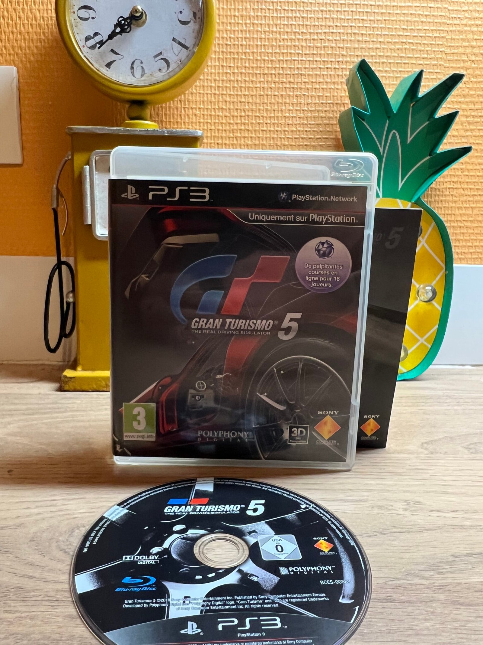 Gran Turismo 5 - PS3 - Bon état - Complet - PAL -