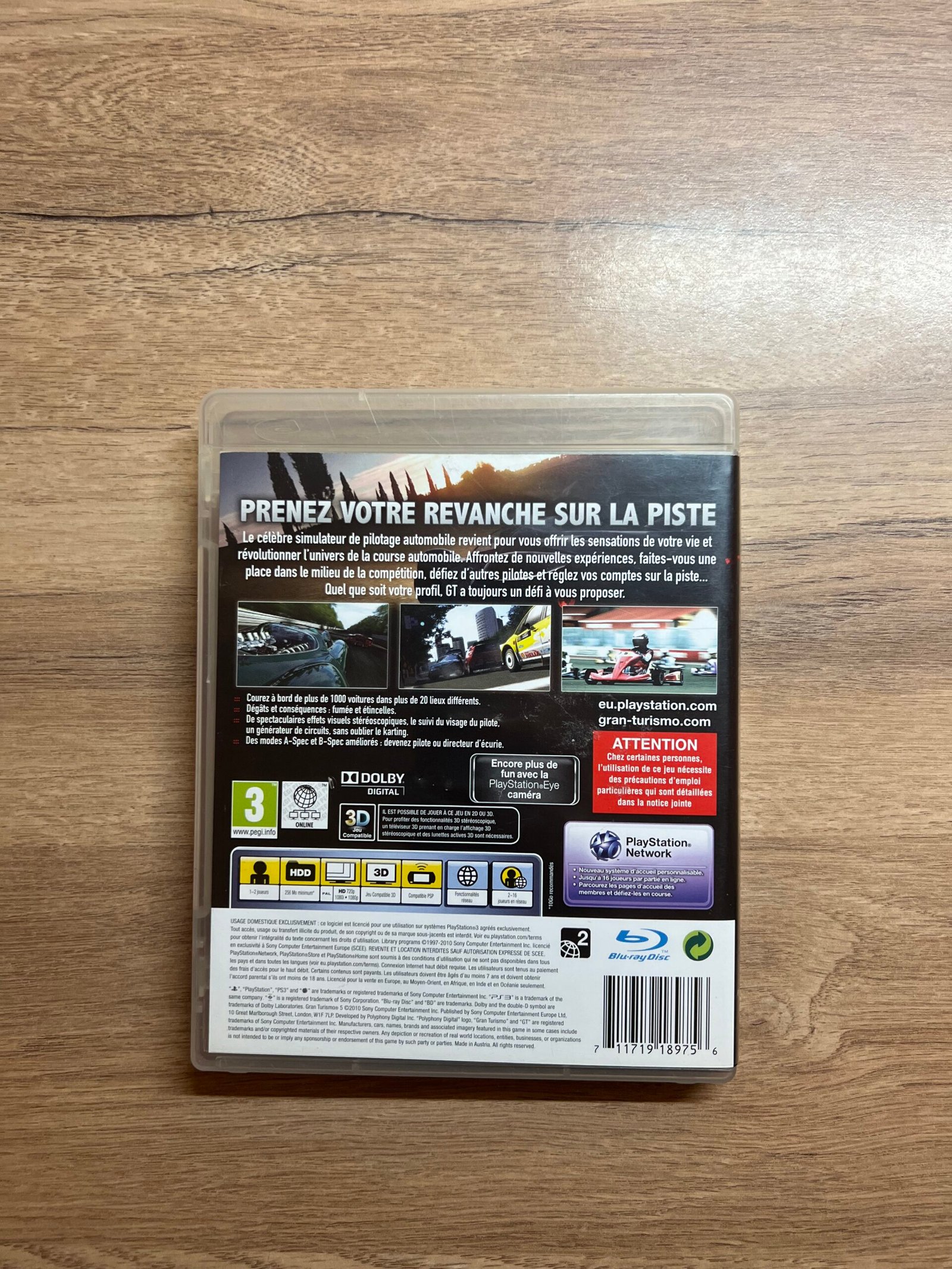 Gran Turismo 5 - PS3 - Bon état - Complet - PAL - – Image 8