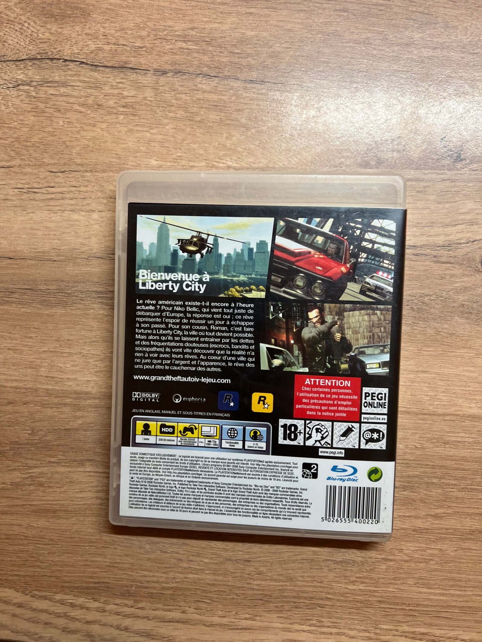 GTA IV - PS3 - Bon état - Complet - PAL – Image 8