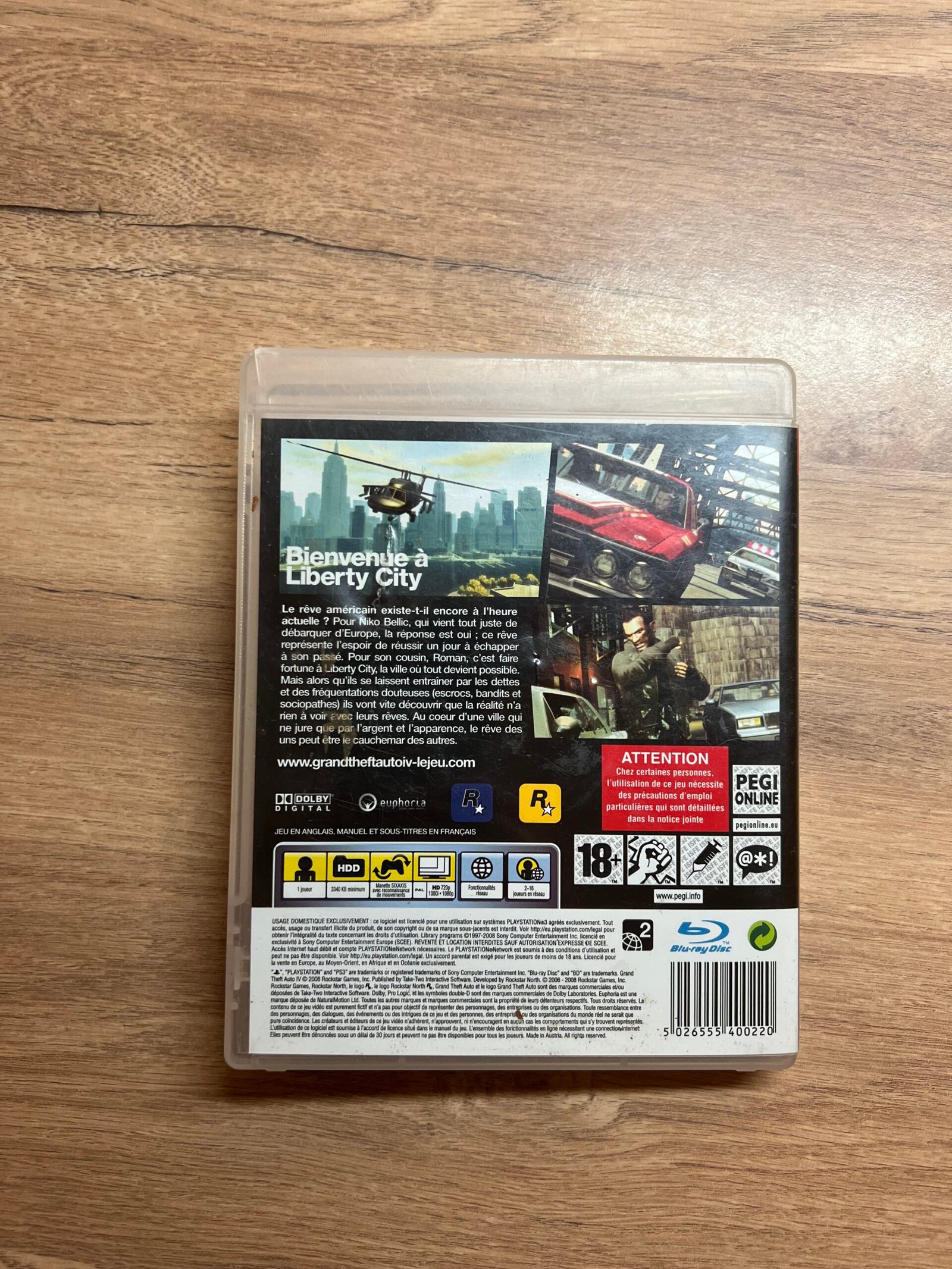 GTA IV - PS3 - Bon état - PAL – Image 8