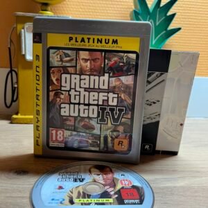 GTA IV - Platinum - PS3 - Bon état - Complet - PAL