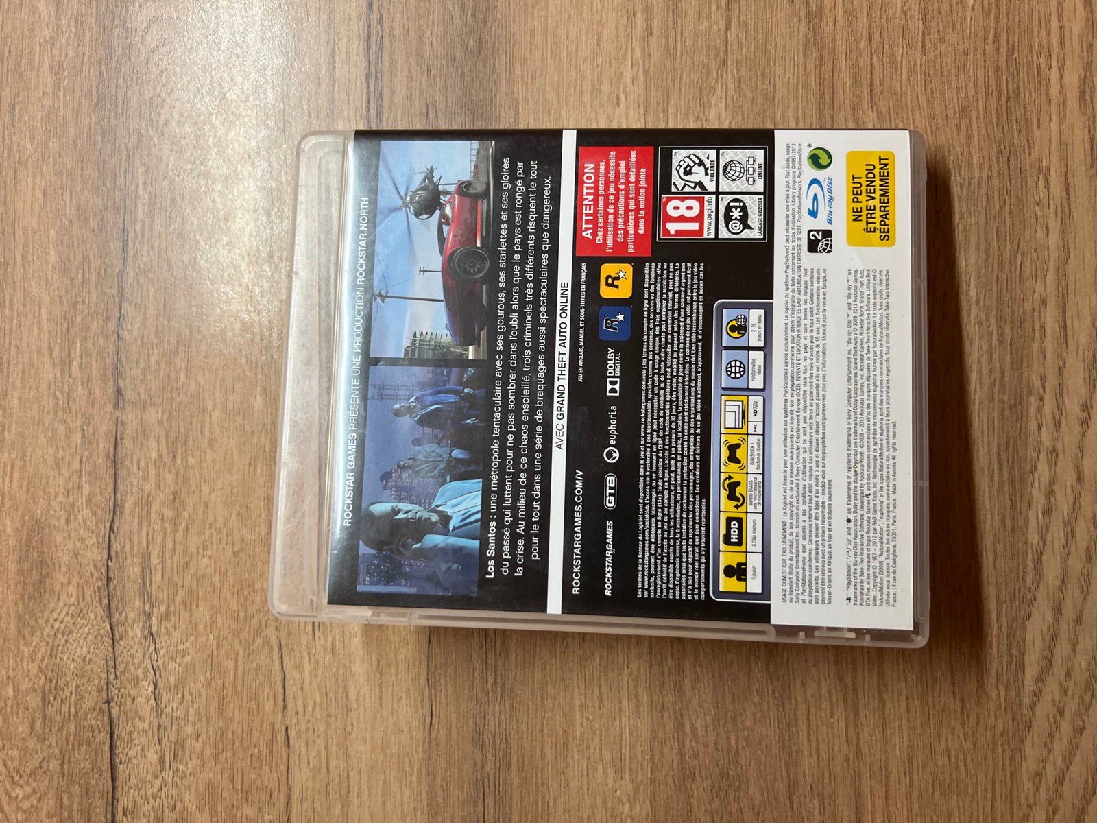 GTA 5 - PS3 - Bon état - Complet - PAL – Image 8