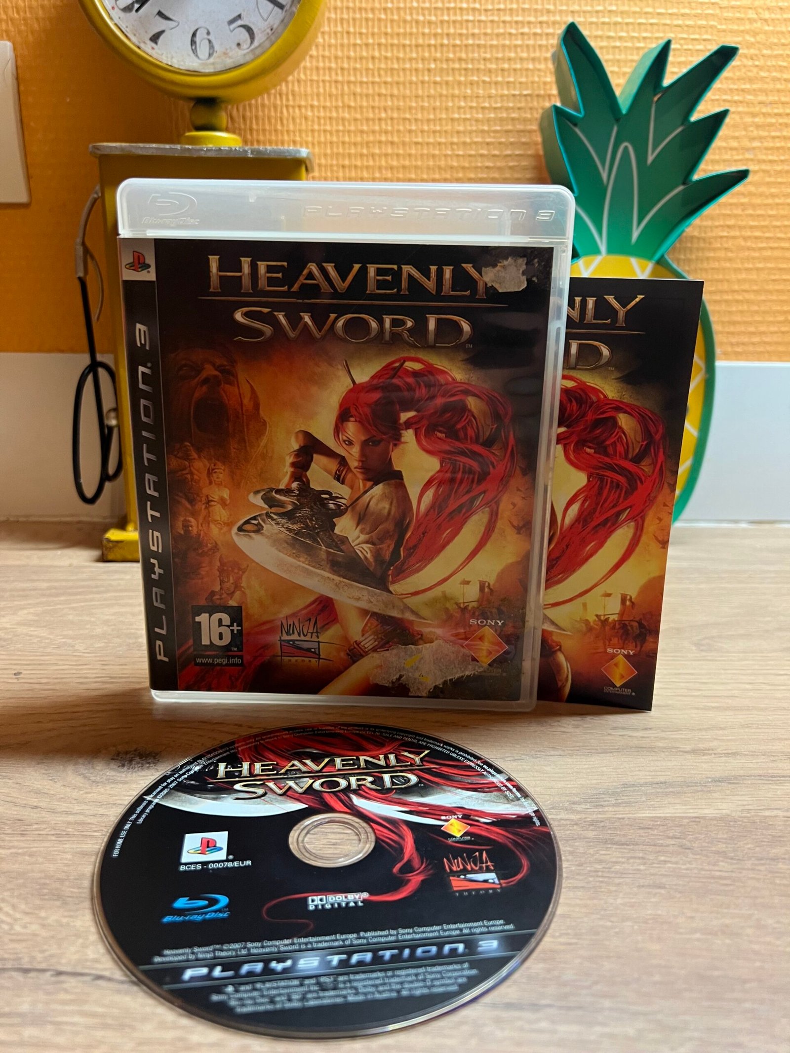 Heavenly Sword - ps3 - Bon état - Complet - Pal