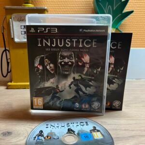 Injustice - PS3 - Bon état - Complet - Pal