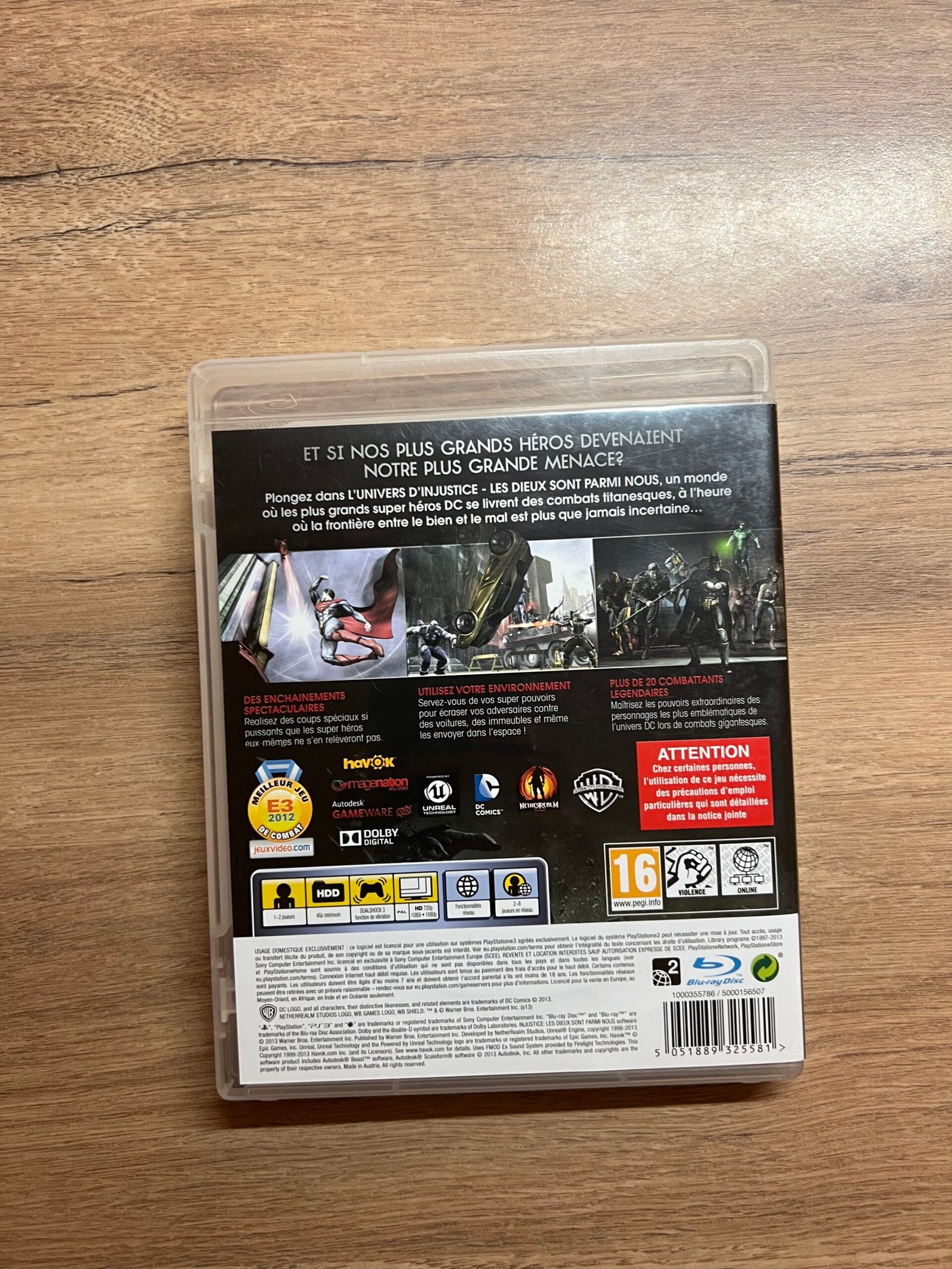 Injustice - PS3 - Bon état - Complet - Pal – Image 8