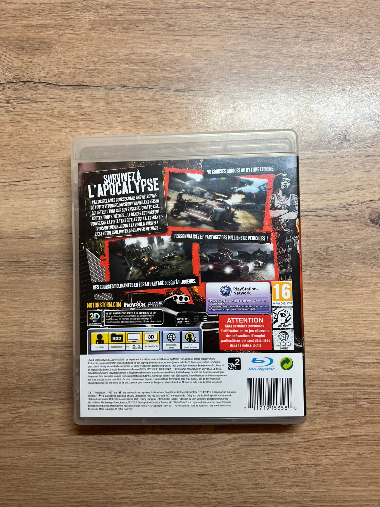 Motorstorm Apocalypse - PS3 - Bon état - PAL - Complet – Image 8