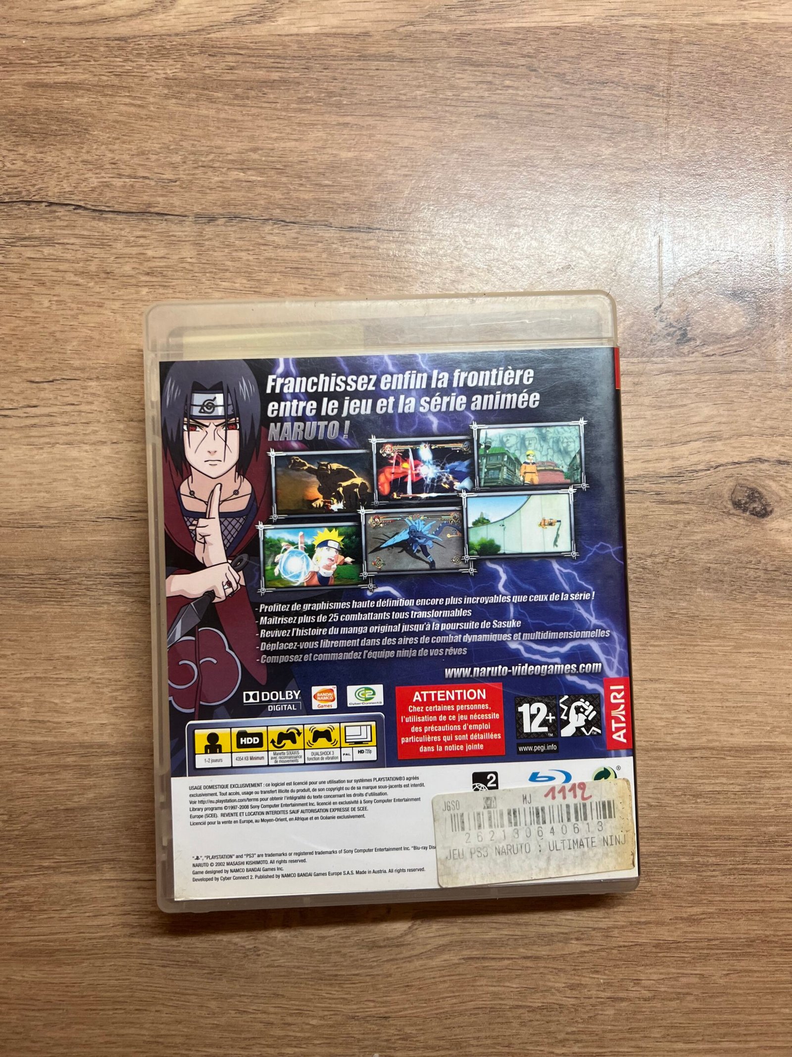 Naruto Ultimate Ninja Storm - PS3 - Bon état - Complet - Pal – Image 8