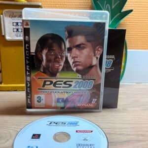 PES 2008 Pro Evolution Soccer - PS3 - Bon état - Complet - Pal