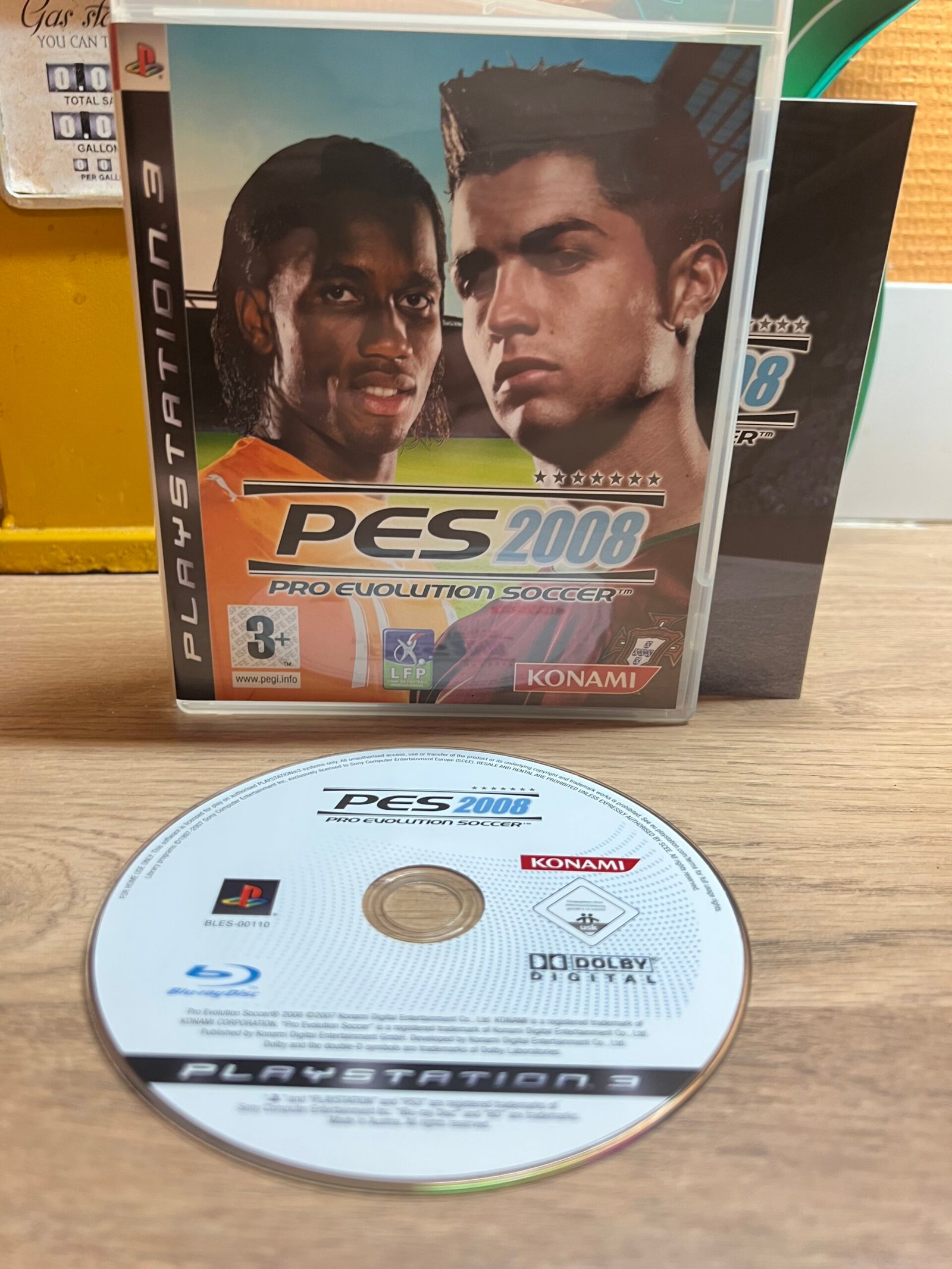 PES 2008 Pro Evolution Soccer - PS3 - Bon état - Complet - Pal – Image 3