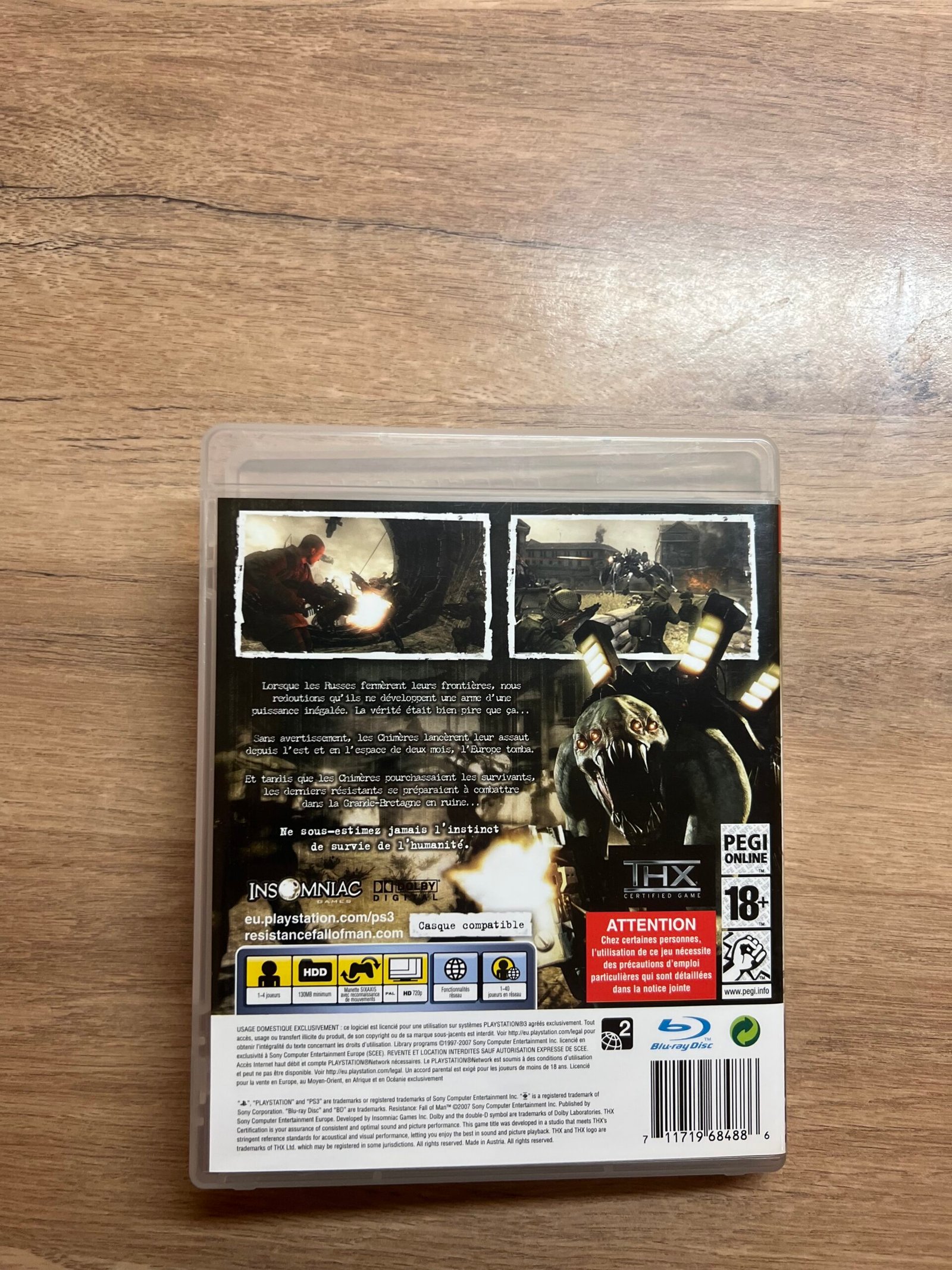 Resistance Fall Of Man - PS3 - Bon état - Complet - PAL – Image 8