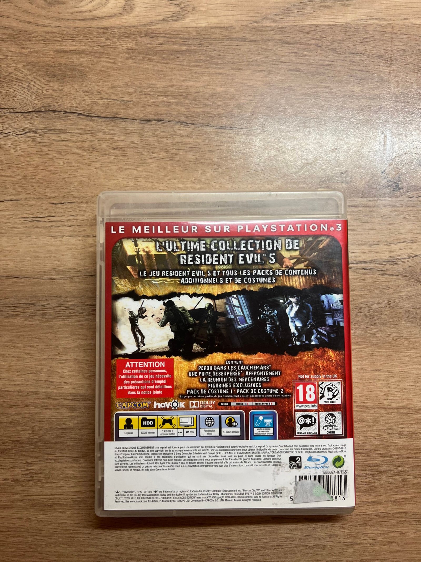 Resident Evil 5 Gold Edition - PS3 - Bon état - Complet - PAL – Image 8