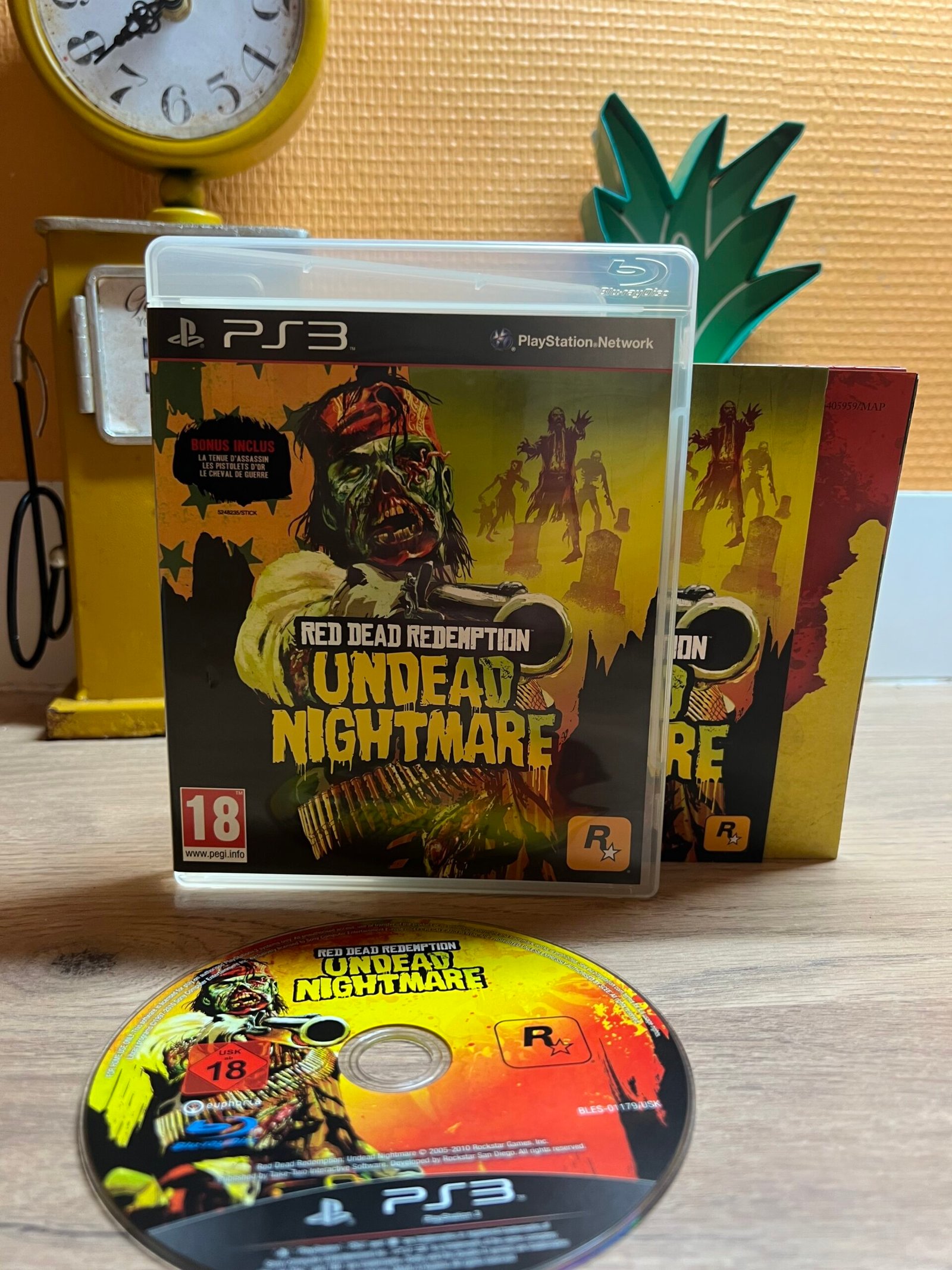 Red Dead Redemption Undead Nightmare - PS3 - Bon état - Complet - Pal