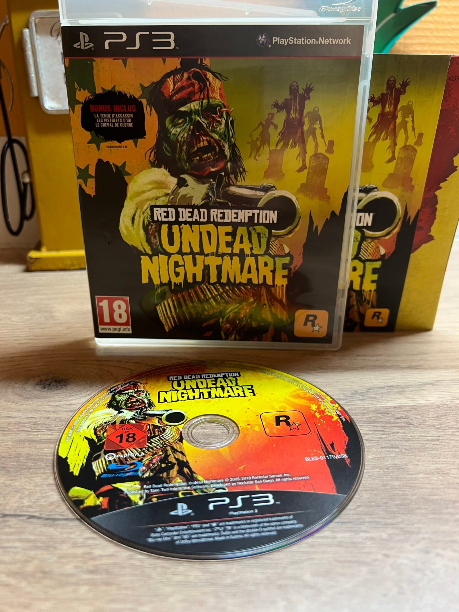 Red Dead Redemption Undead Nightmare - PS3 - Bon état - Complet - Pal – Image 3