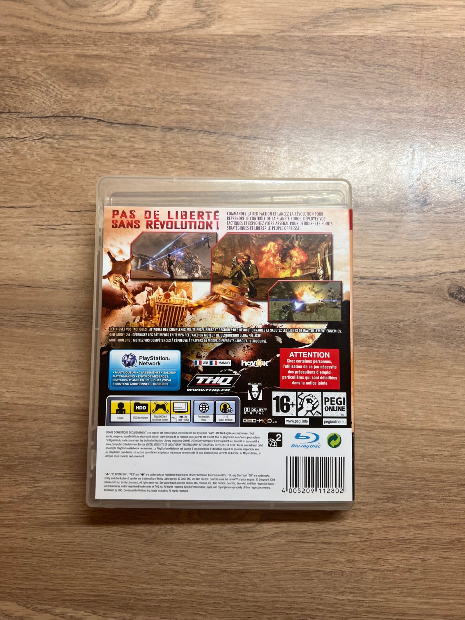 Red Faction Guerilla - PS3 - Bon état - Complet - Pal – Image 8