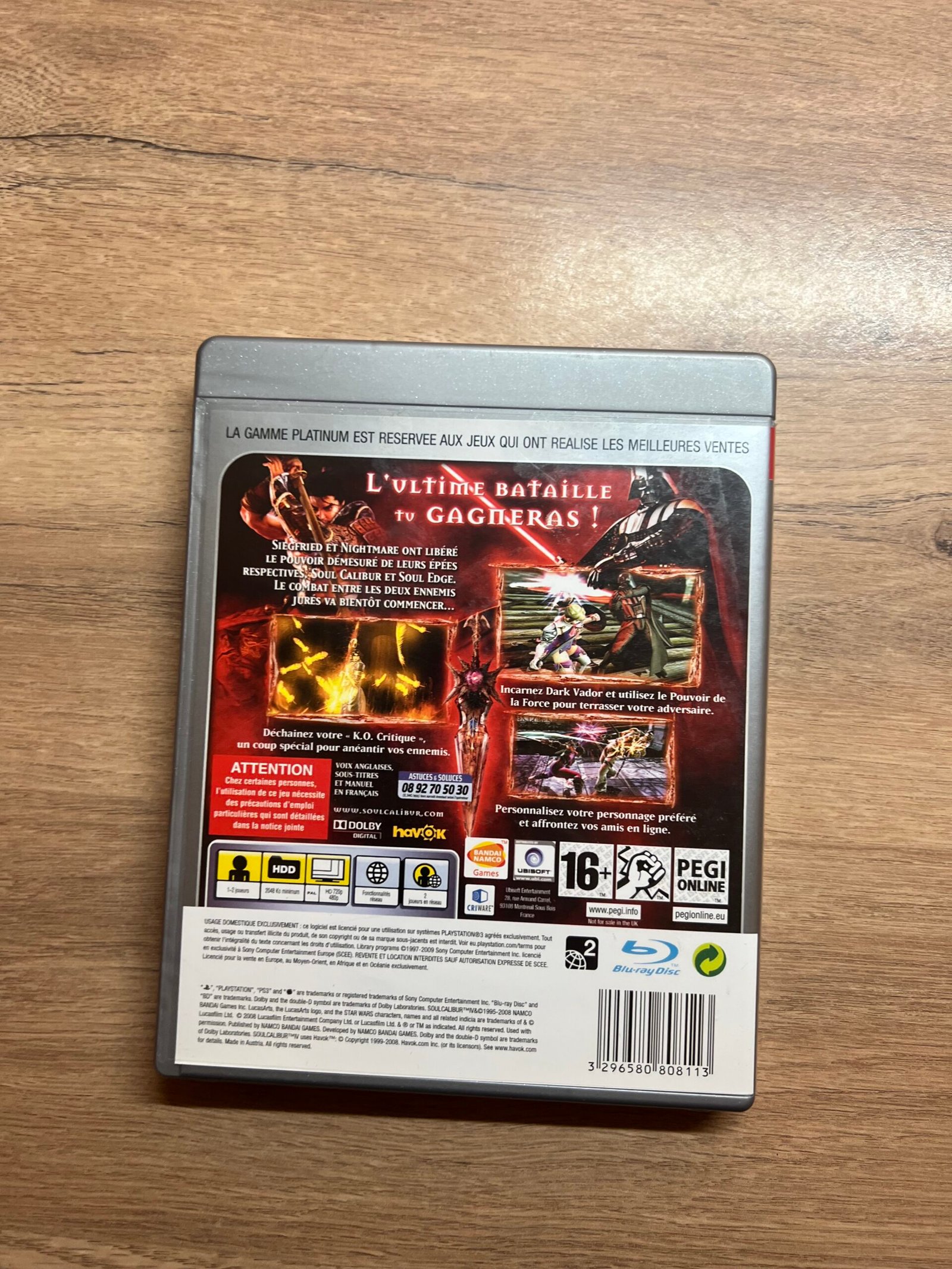 SoulCalibur IV - PS3 - Bon état - Complet - Pal – Image 8