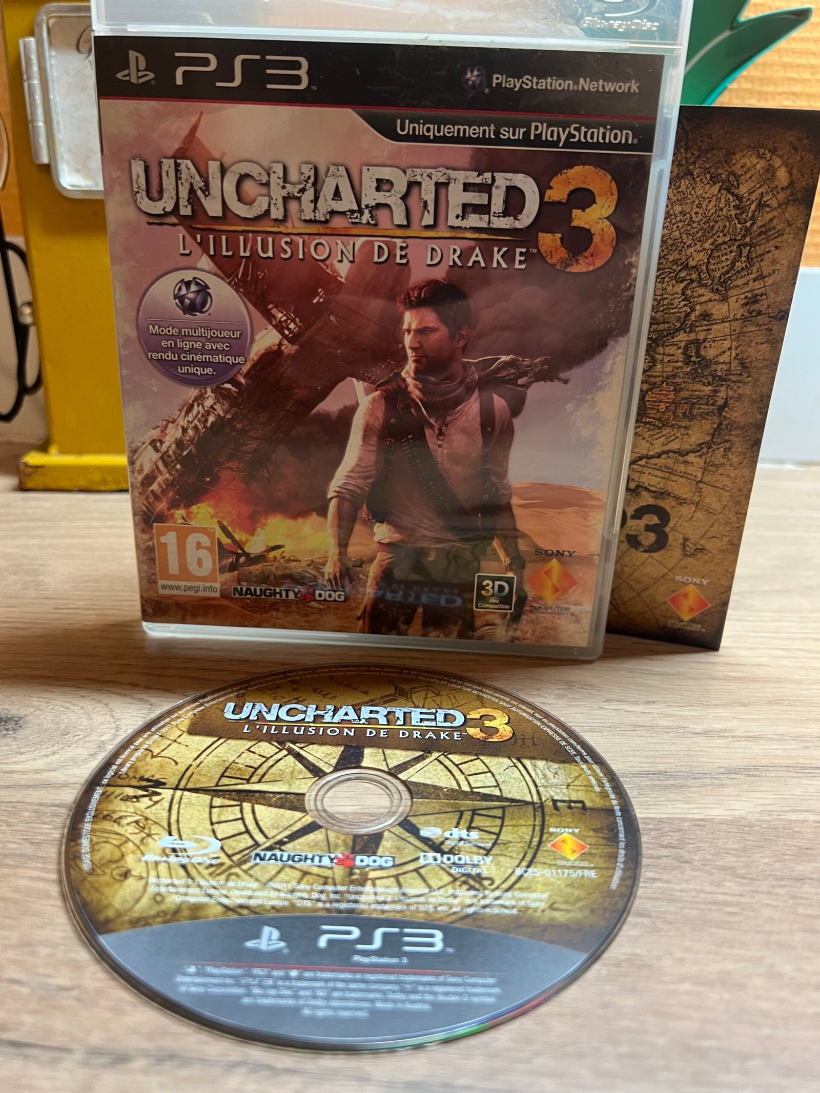 Uncharted 3: L'Illusion de Drake - PS3 - Bon état - Complet - PAL – Image 3