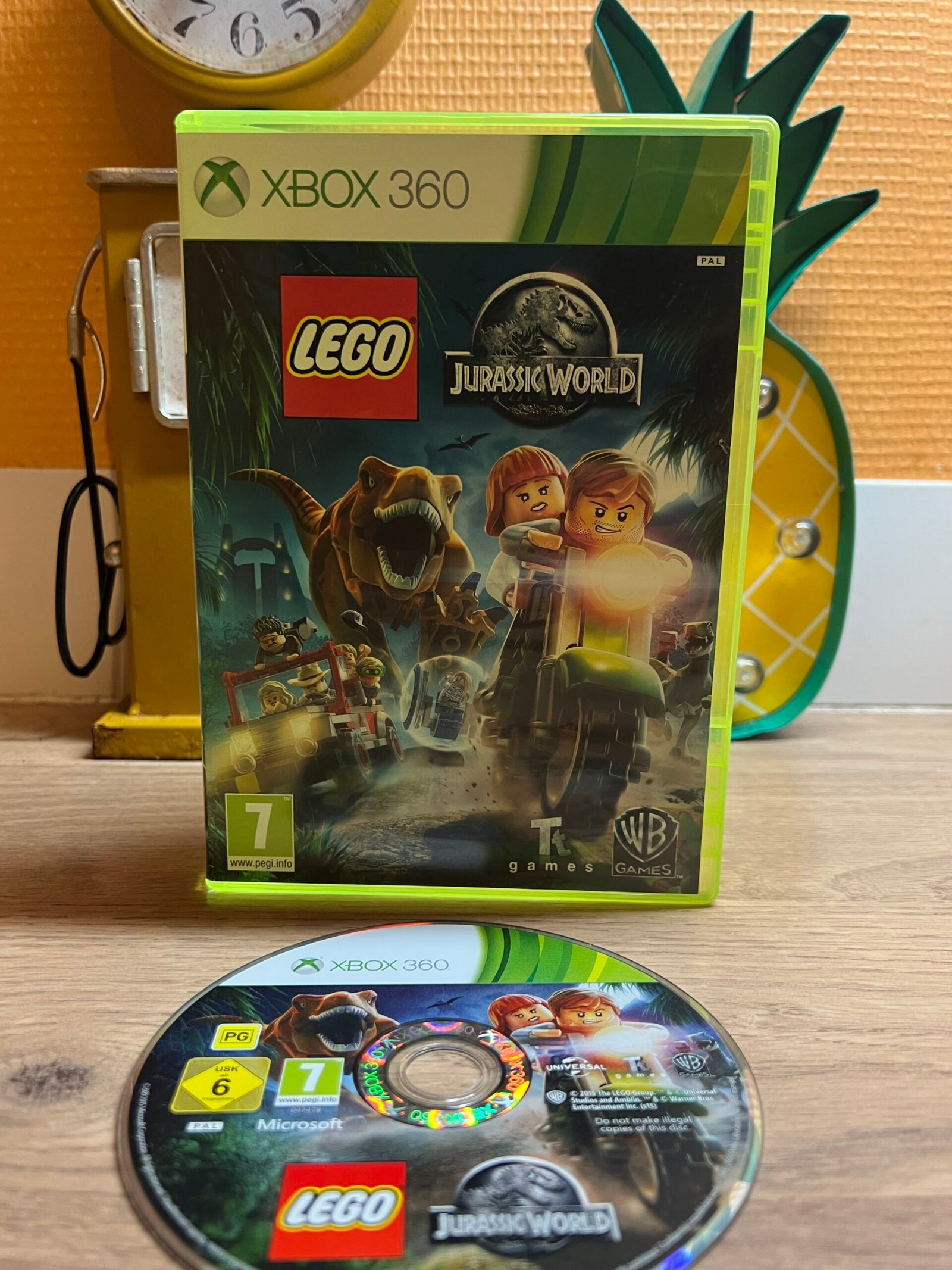 Lego Jurassic World - Xbox 360 - Bon état - Complet - Pal