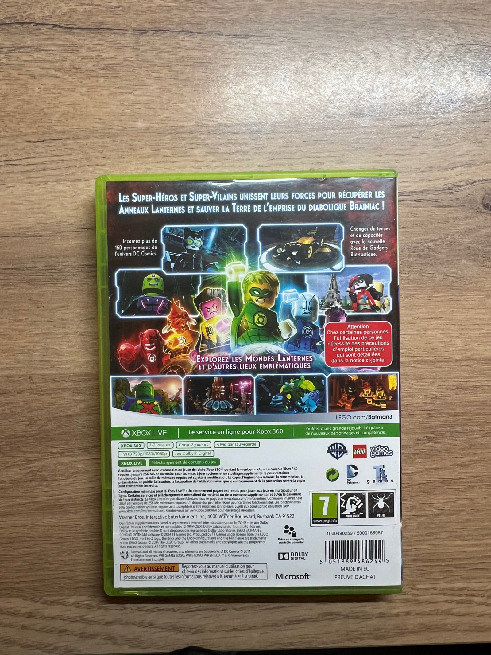 Lego Batman 3 Au-Dela de Gotham - Xbox 360 - Bon état - Complet - Pal – Image 9