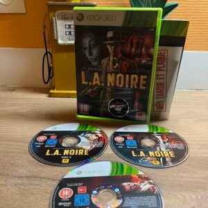 L.A. Noire - Xbox 360 - Bon état - Complet - Pal