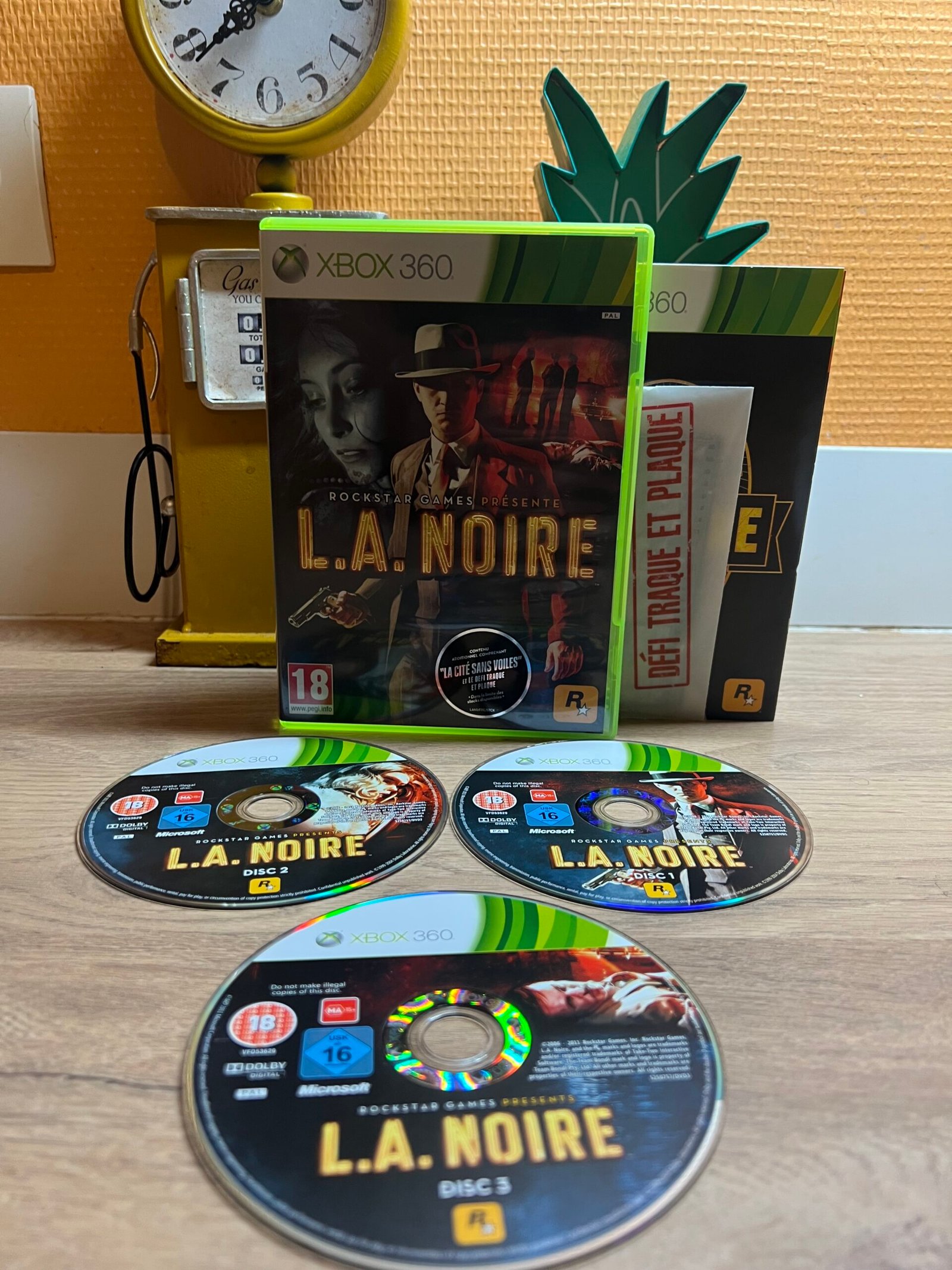 L.A. Noire - Xbox 360 - Bon état - Complet - Pal