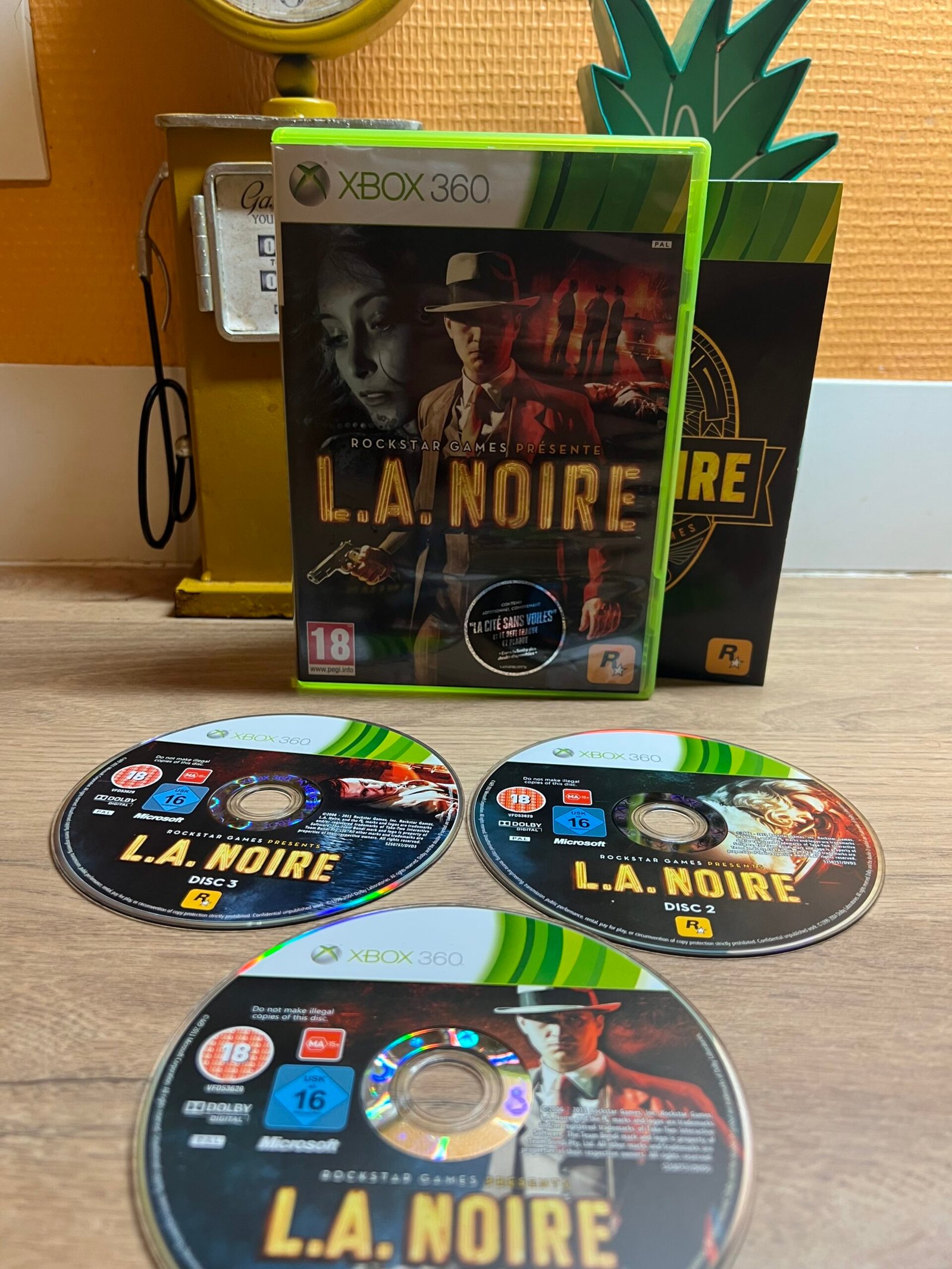 L.A. Noire - Xbox 360 - Bon état - Complet - Pal