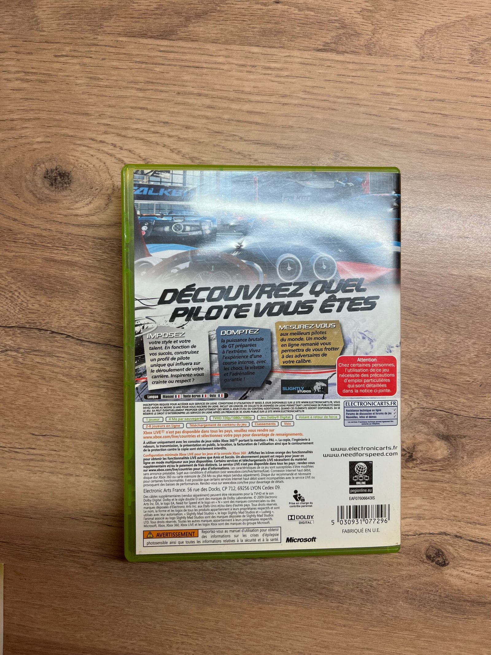 Need For Speed : Shift - Xbox 360 - Complet - Pal – Image 8