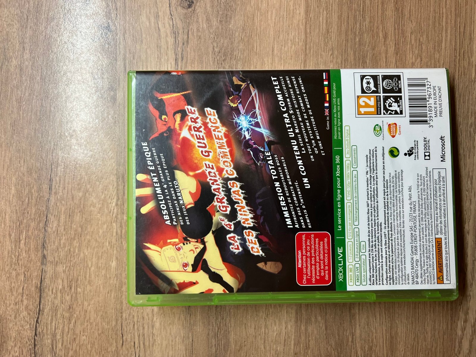 Naruto Shippuden Ultimate Ninja Storm 3 - Xbox 360 - Complet - PAL – Image 8