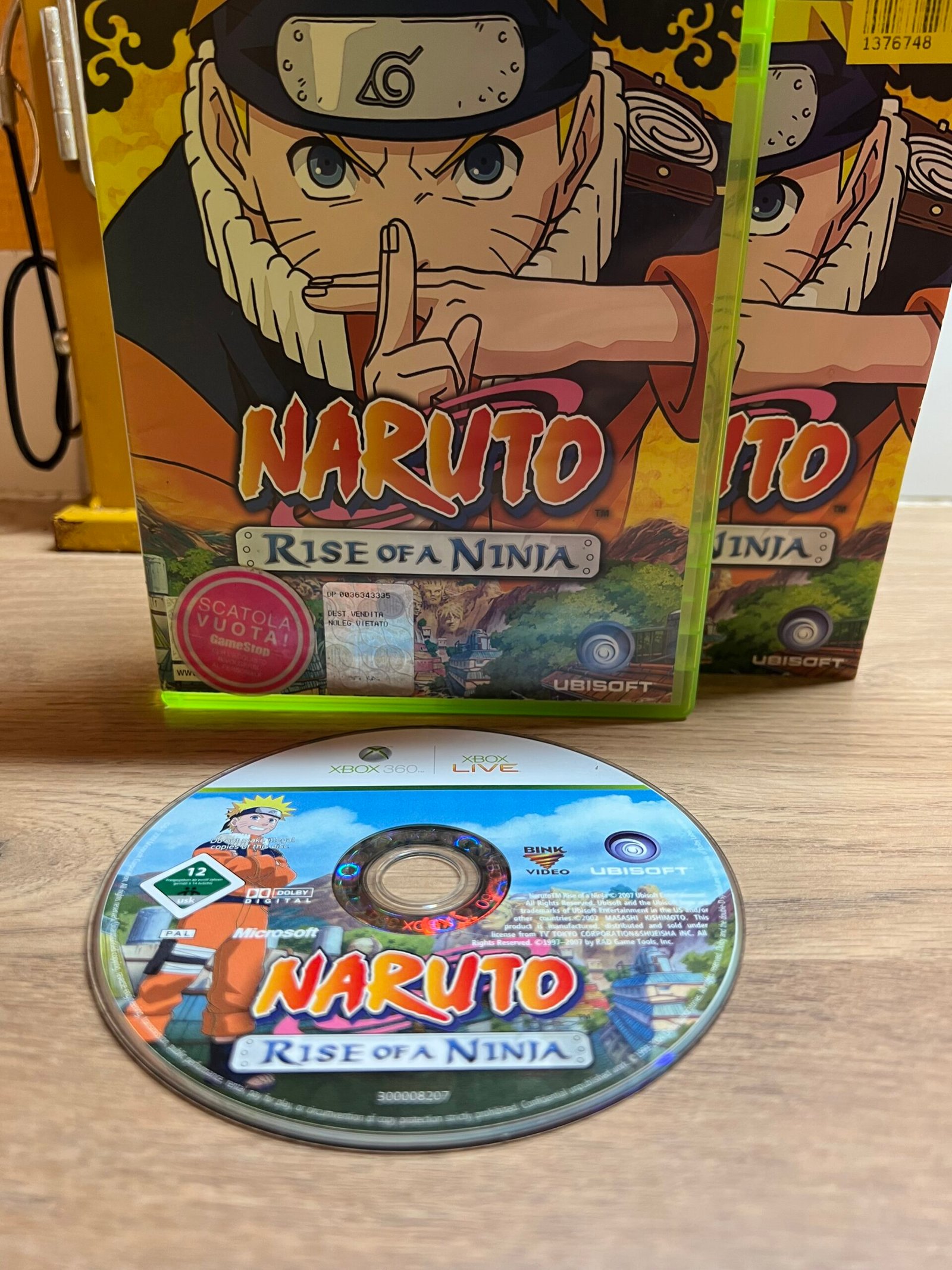 Naruto : Rise Of A Ninja - Xbox 360 - bon état - complet - pal – Image 3