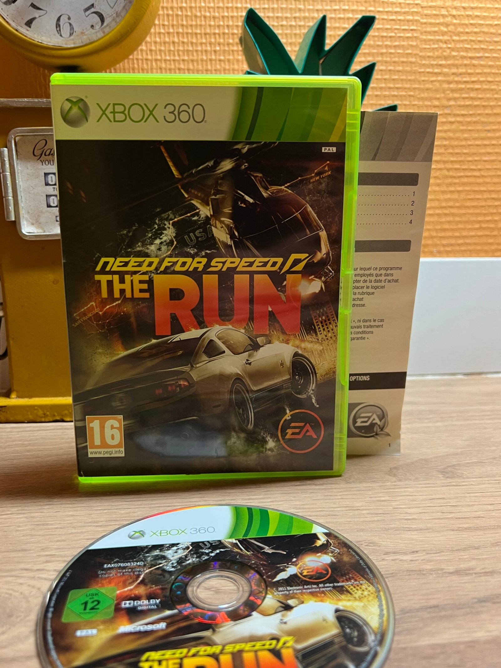Need For Speed The Run - Xbox 360 - Bon état - Complet - PAL