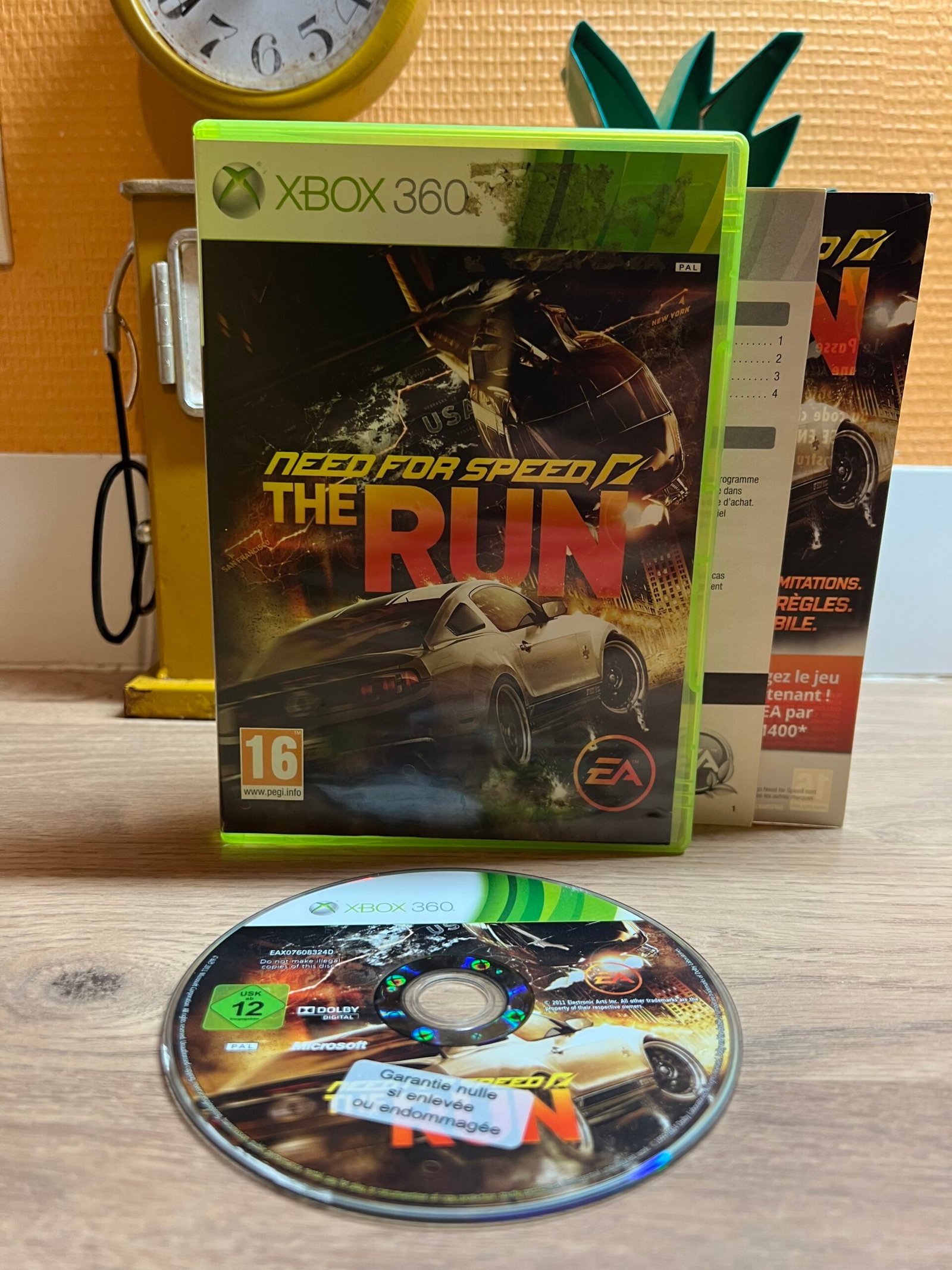 Need For Speed The Run - Xbox 360 - Bon état - Complet - PAL