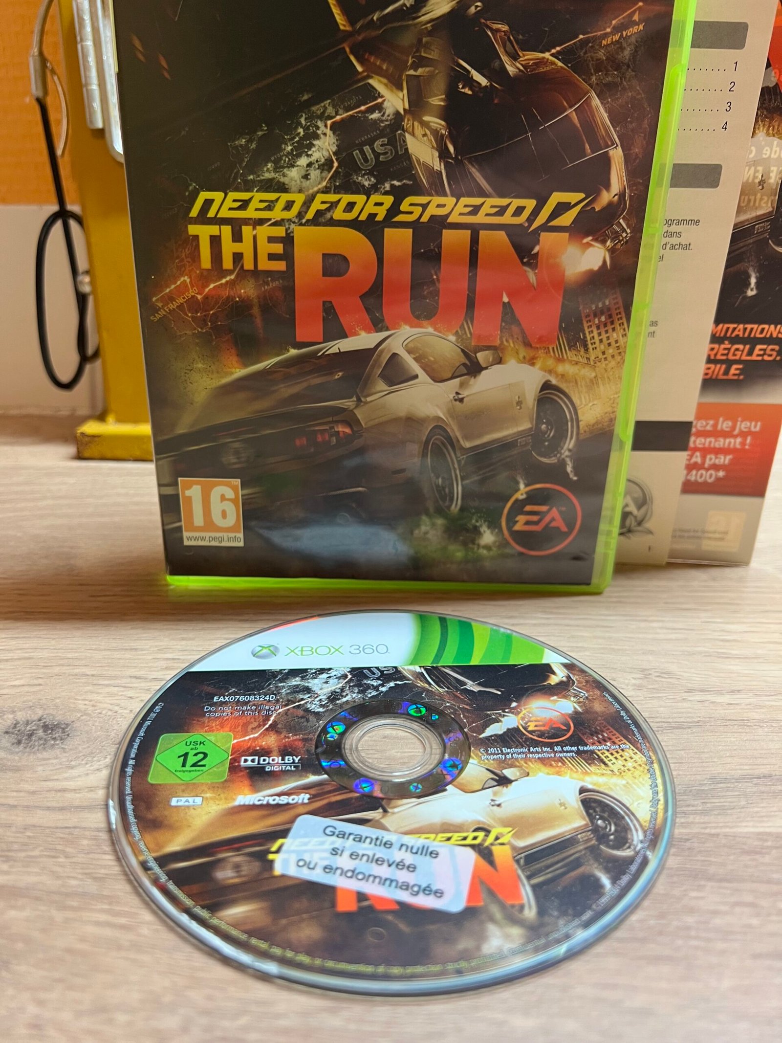 Need For Speed The Run - Xbox 360 - Bon état - Complet - PAL – Image 3