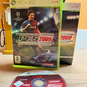 Pro Evolution Soccer 2009 (PES 2009) – Xbox 360 - Bon état - Complet - Pal