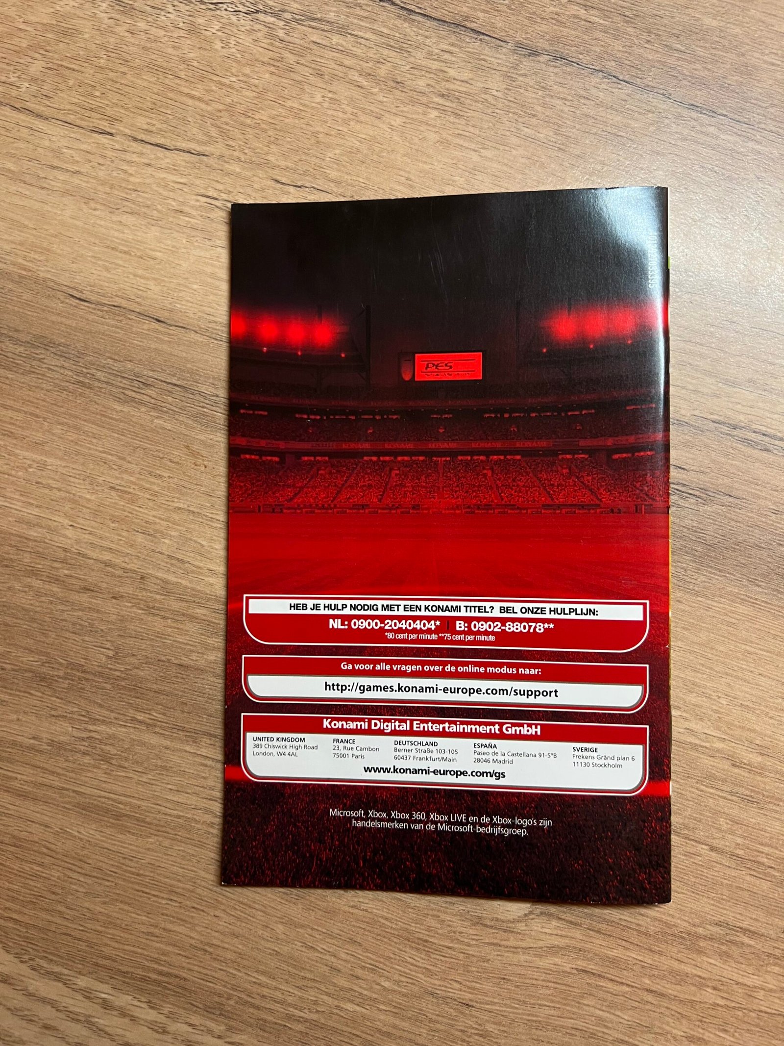 Pro Evolution Soccer 2009 (PES 2009) – Xbox 360 - Bon état - Complet - Pal – Image 6