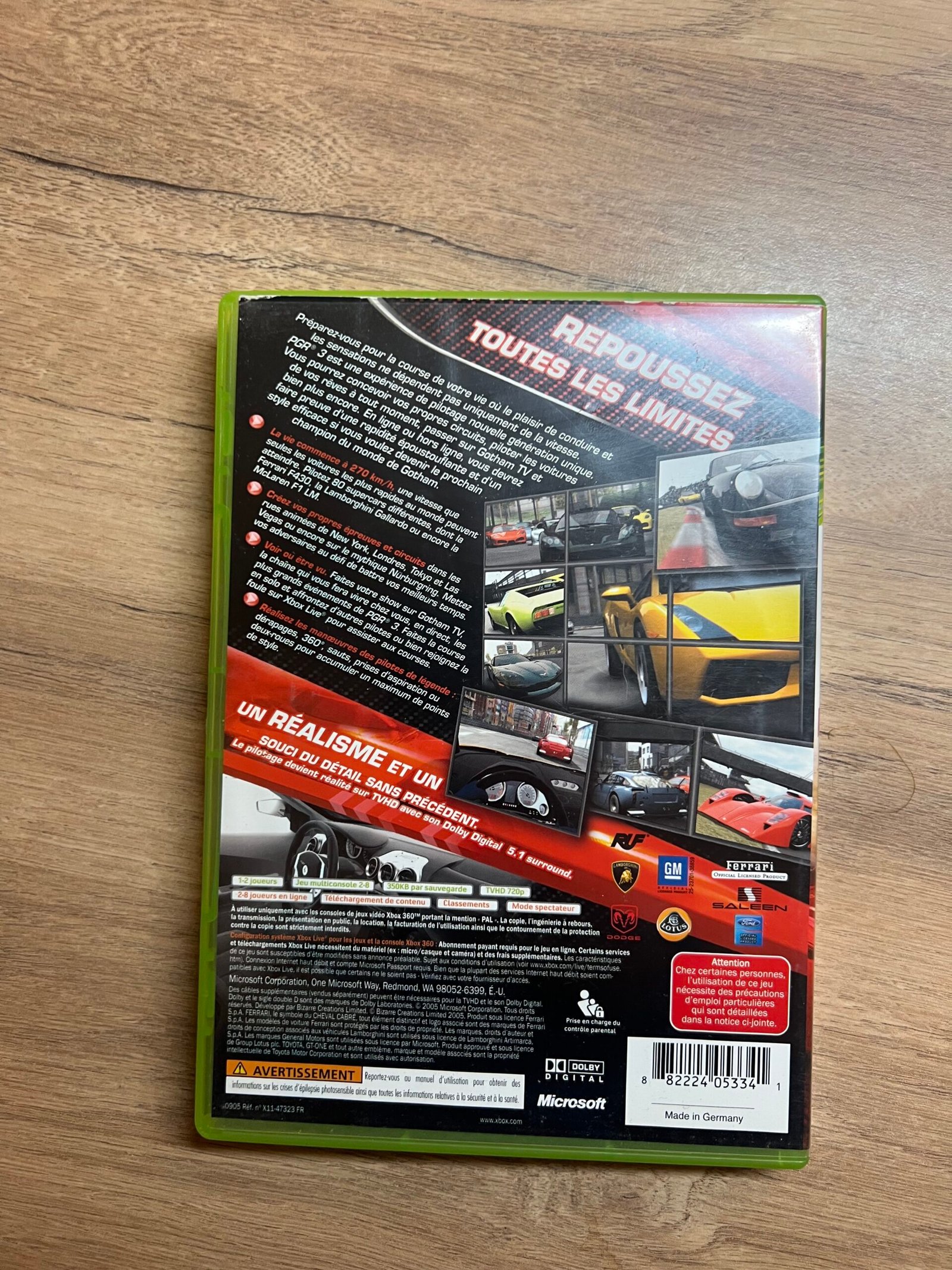 Project Gotham Racing 3 - PGR3 - Xbox 360 - Bon état - Pal – Image 6