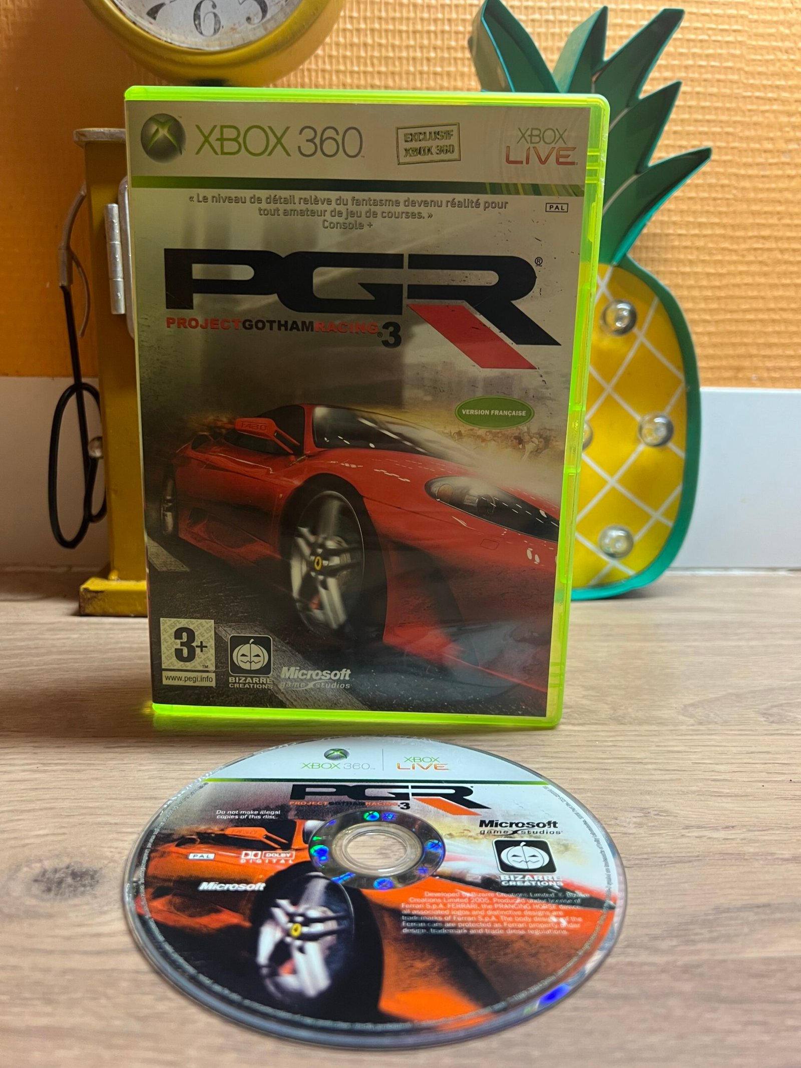 Project Gotham Racing 3 - PGR3 - Xbox 360 - Bon état - Pal