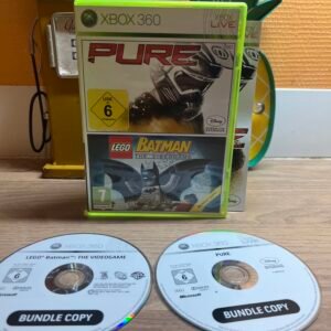 Pure + Lego Batman - Xbox 360 - Bon état -  Complet - Pal