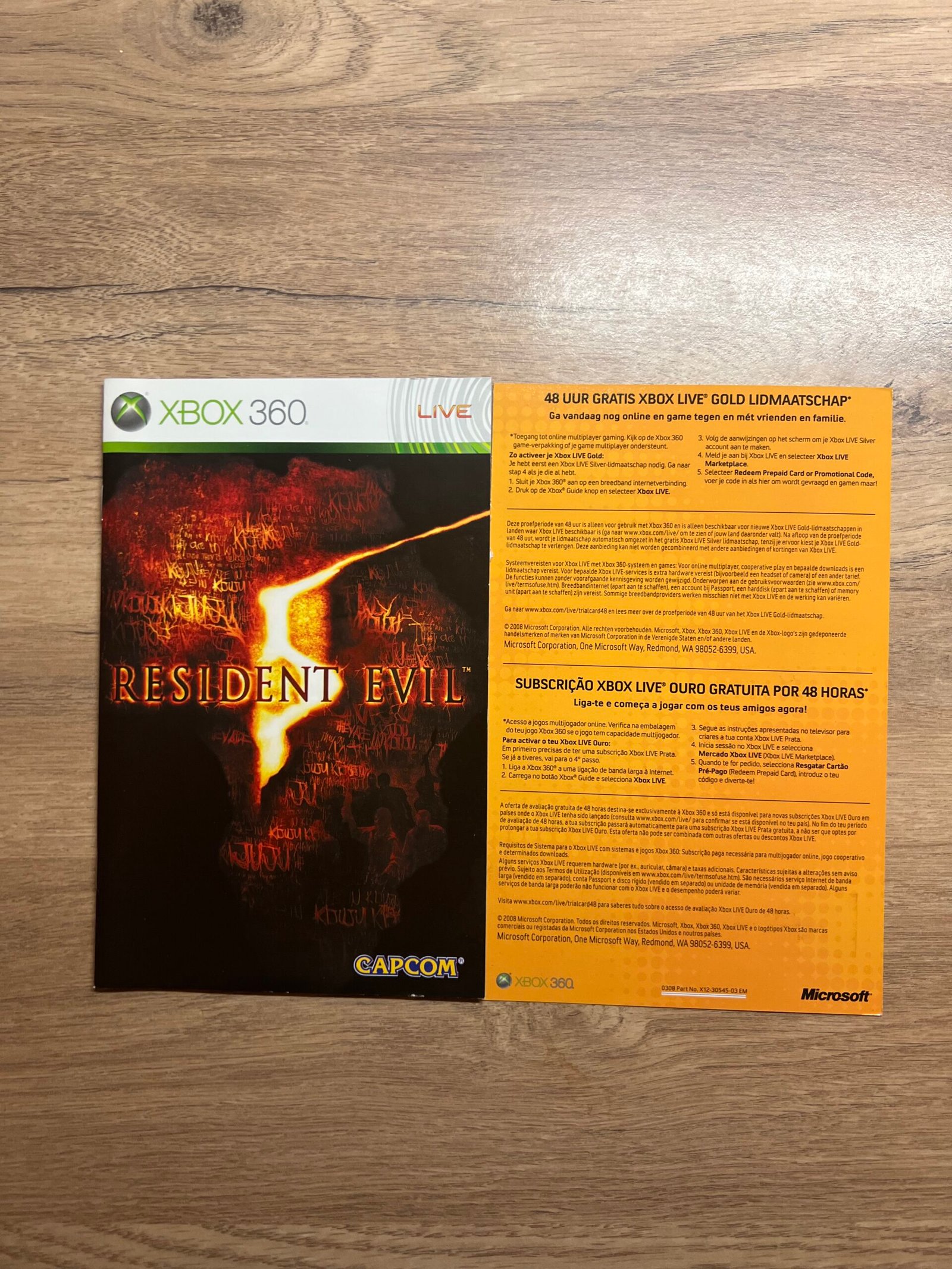 Resident Evil 5 - Xbox 360 - Bon état - Complet - Pal – Image 5