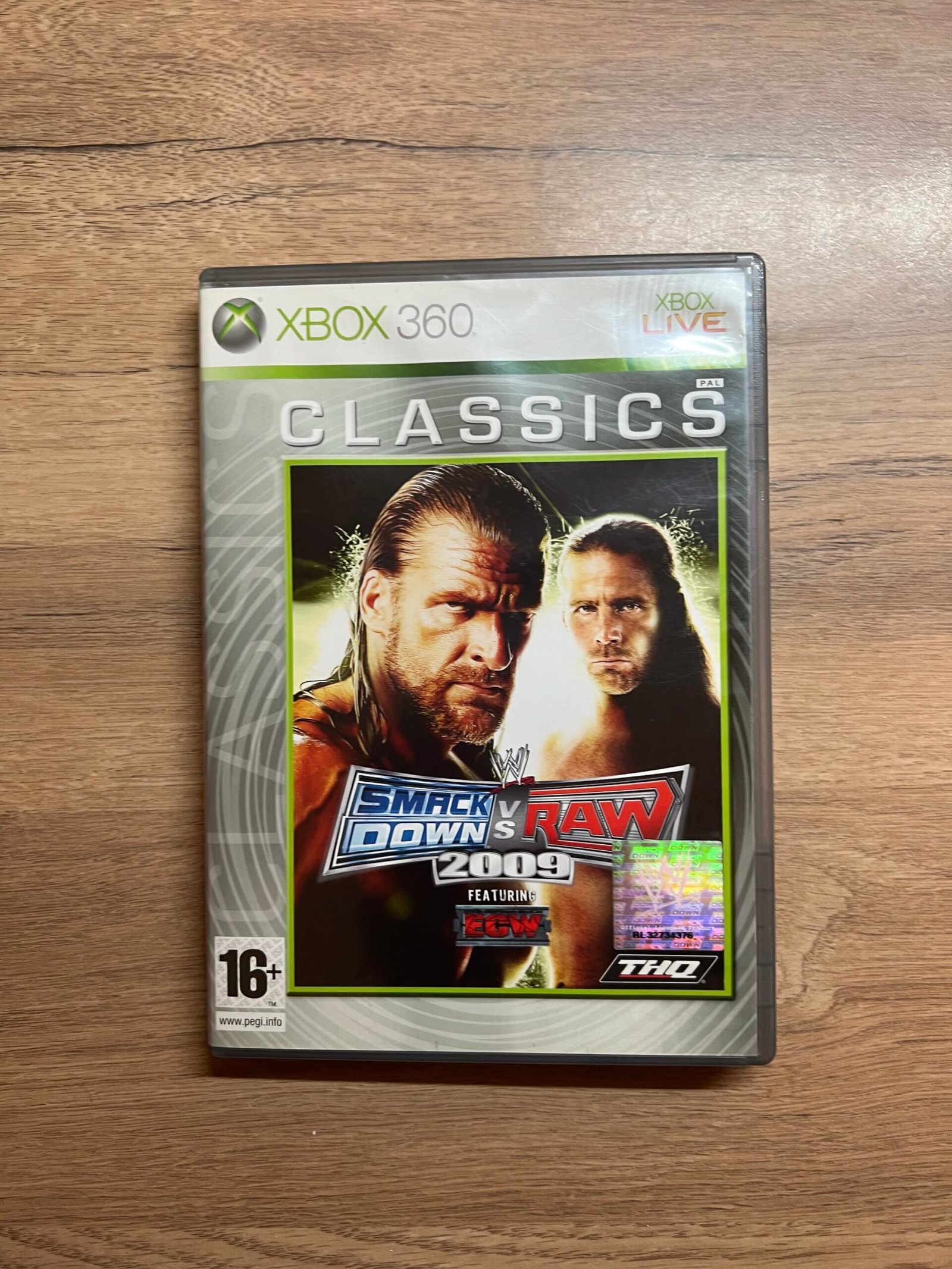 SmackDown vs. Raw 2009 (Classics) - Xbox 360 - Bon état - Complet- Pal – Image 6